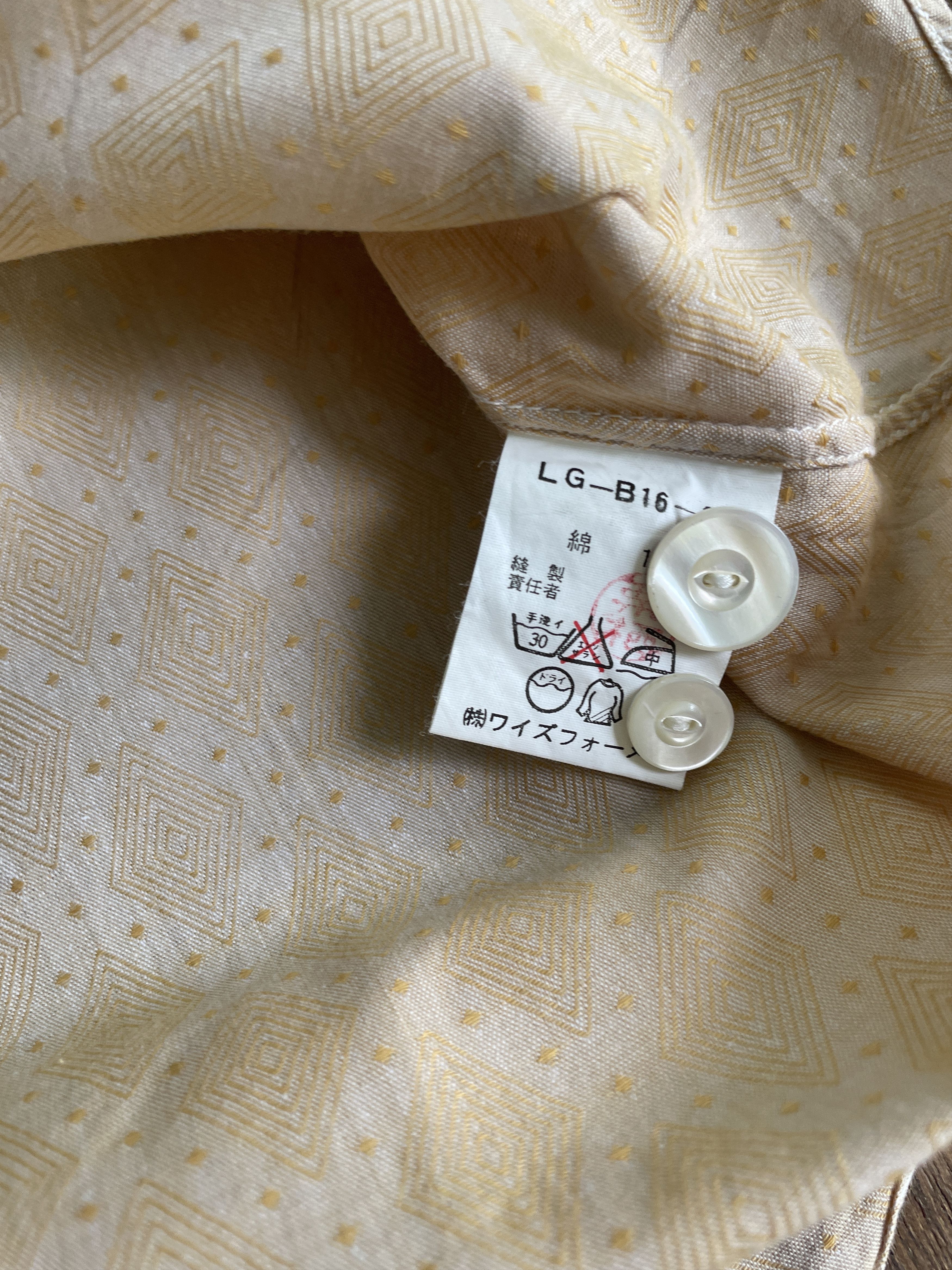 Yohji Yamamoto Yohji Yamamoto Camp Collar Shirt Hidden Button Size US M / EU 48-50 / 2 - 4 Thumbnail