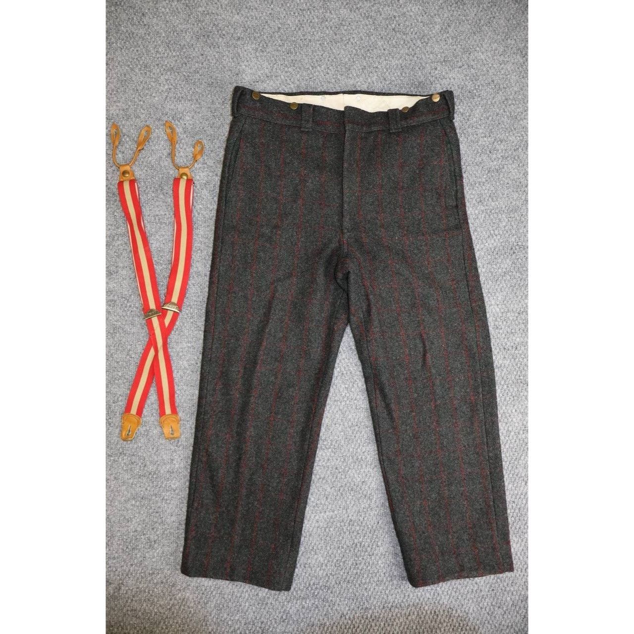 L.L. Bean Vintage 50s LL Bean Pants Mens 34x27 Wool Blend Size US 34 / EU 50 - 1 Thumbnail