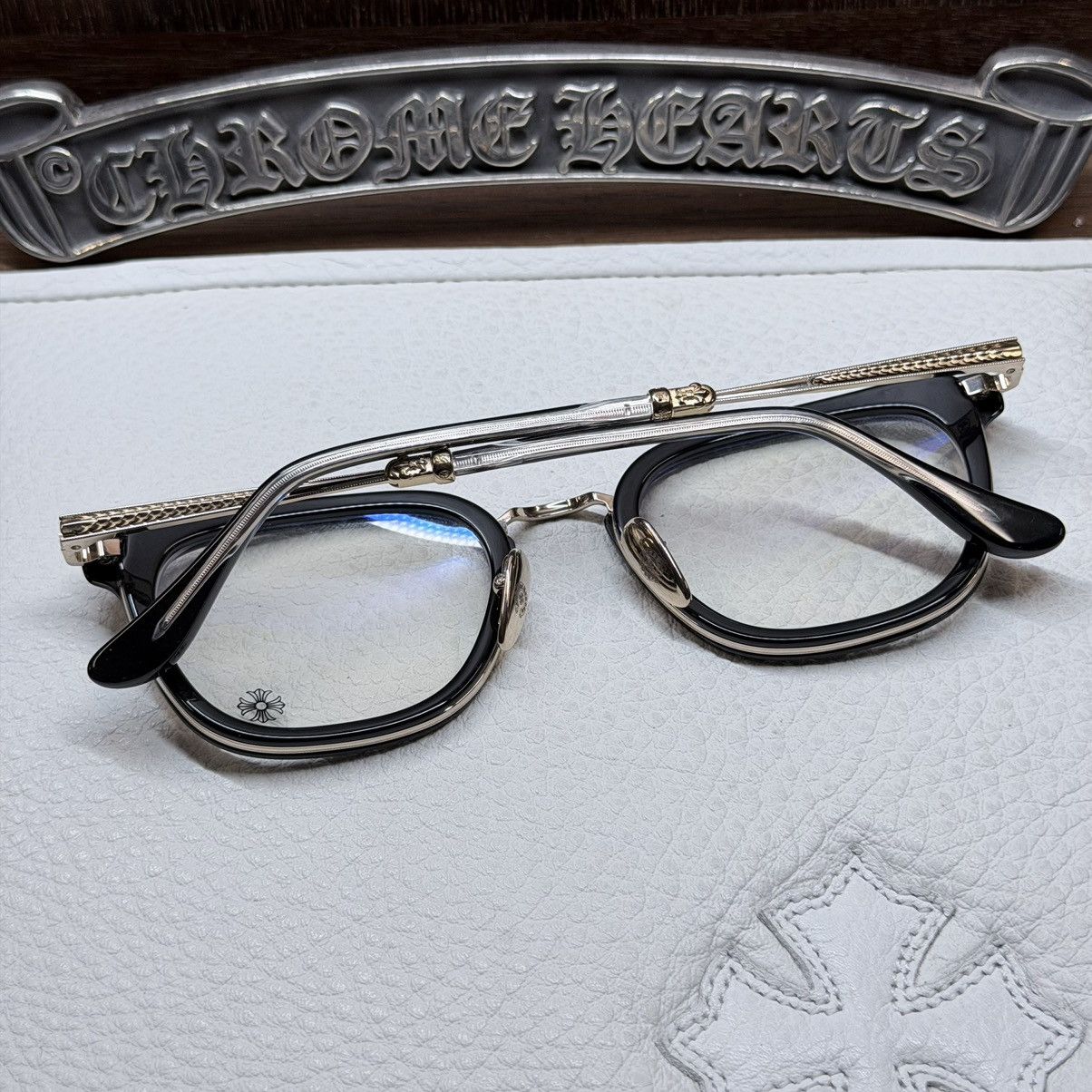 Chrome Hearts Chrome Hearts Strapadictome Glasses Size ONE SIZE - 2 Thumbnail