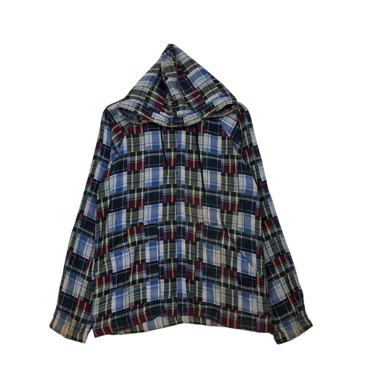 Beams Plus 📌Vintage Zipper Jacket Beams Tartan Design Issey Miyake Size US S / EU 44-46 / 1 - 2 Thumbnail