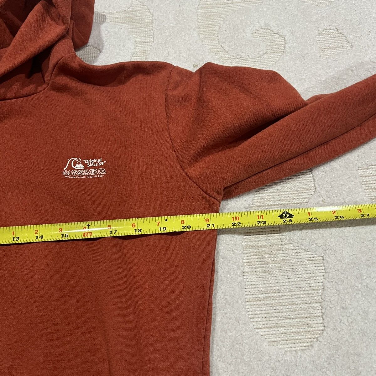 Quiksilver Vintage Quiksilver Hoodie Big Graphic Size US XL / EU 56 / 4 - 7 Thumbnail