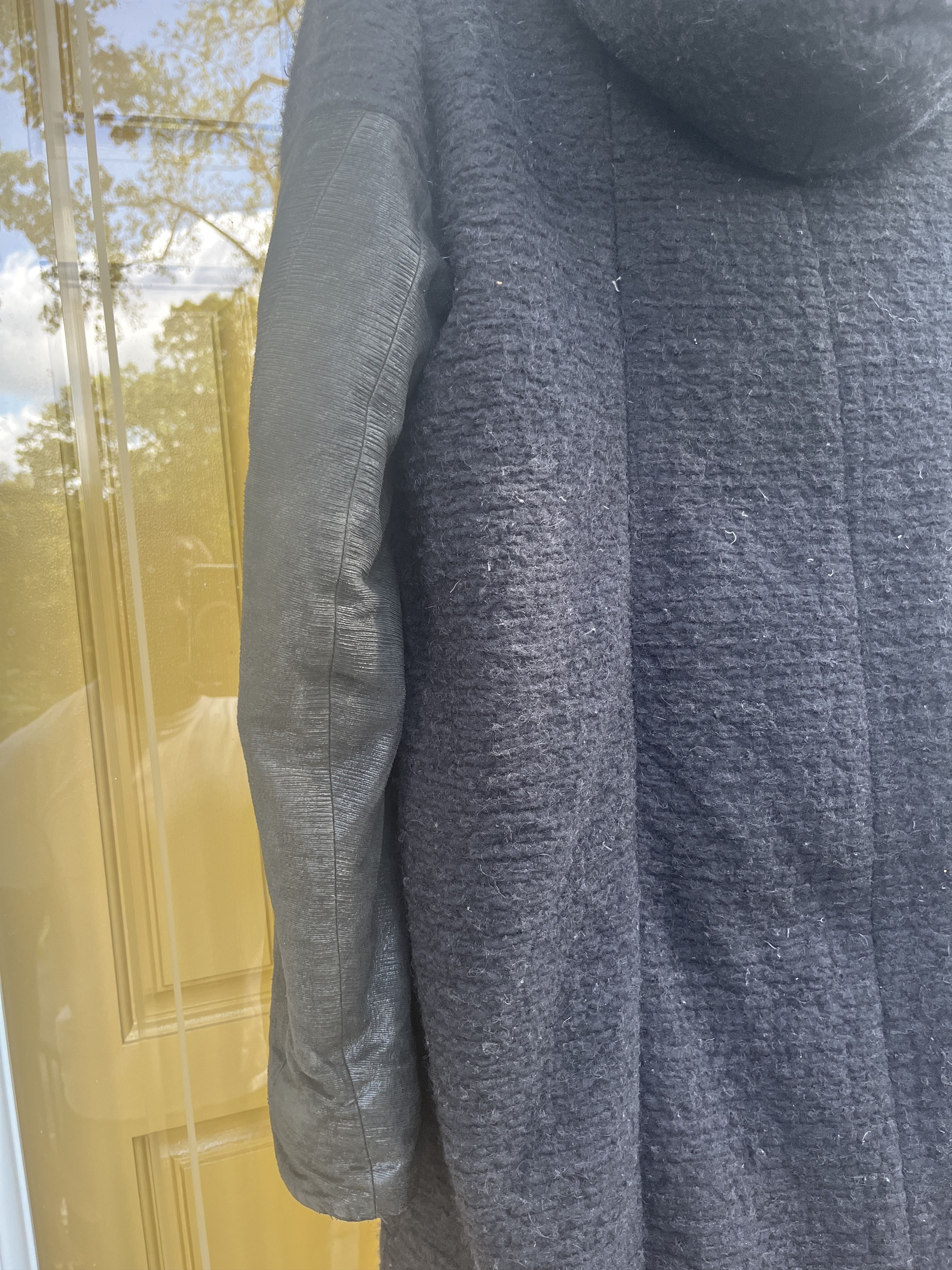 Julius Incredibly Warm Wool Leather Down Heavy Coat Size US M / EU 48-50 / 2 - 6 Thumbnail
