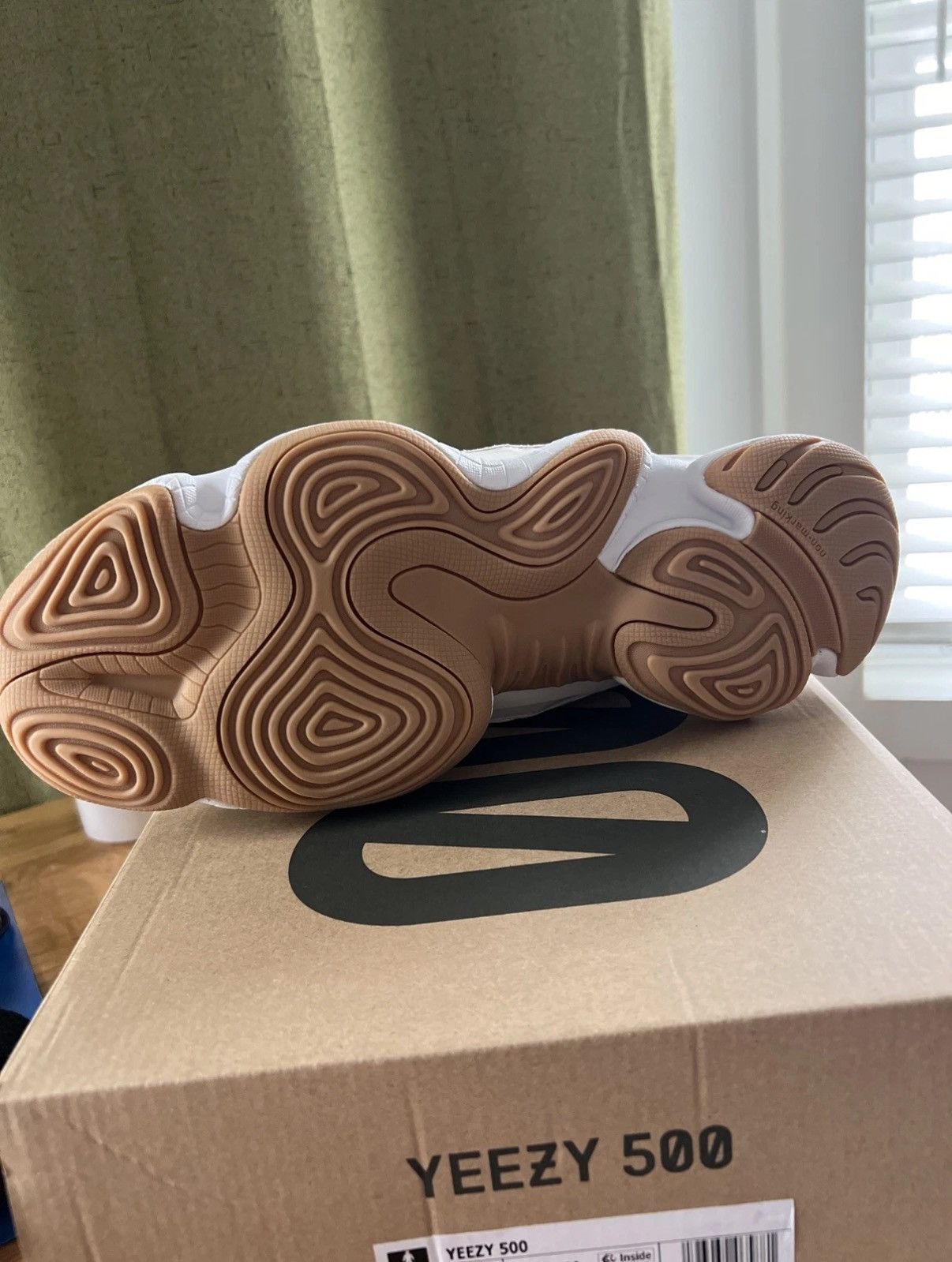 Adidas × Kanye West Size 14 - adidas Yeezy 500 Stone Taupe Size US 14 / EU 47 - 5 Thumbnail