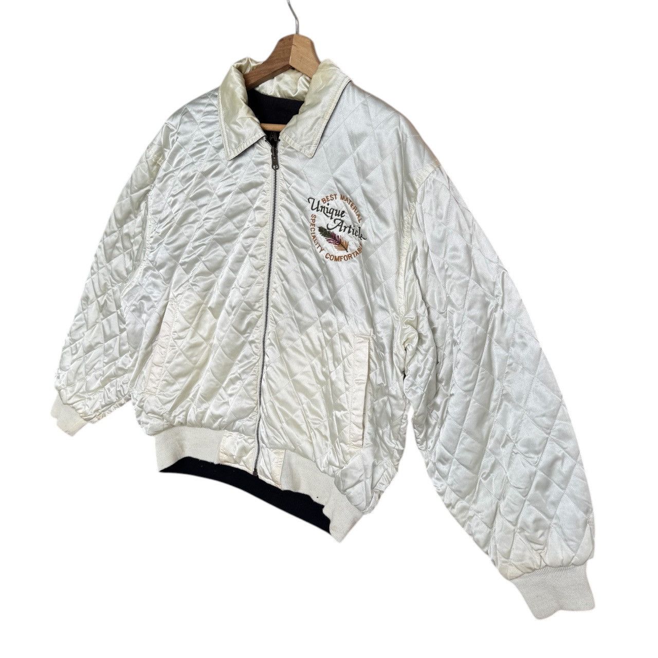 Japanese Brand Vintage Genuine Comfort Bomber Jacket Size US L / EU 52-54 / 3 - 3 Thumbnail
