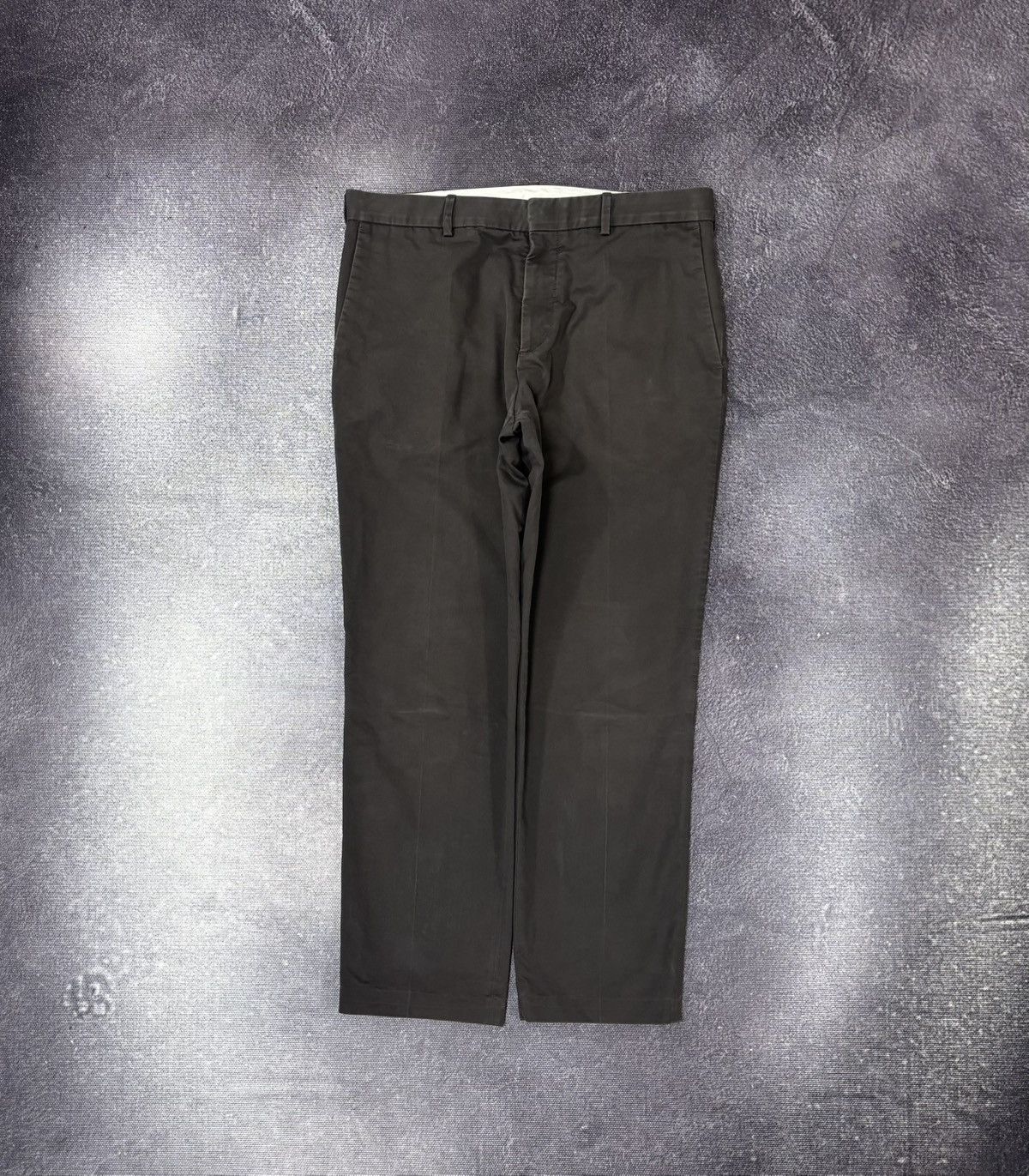 Arket Arket Men’s Brown/Grey Cotton Blend Chino Pants Trousers Size US 34 / EU 50 - 1 Thumbnail