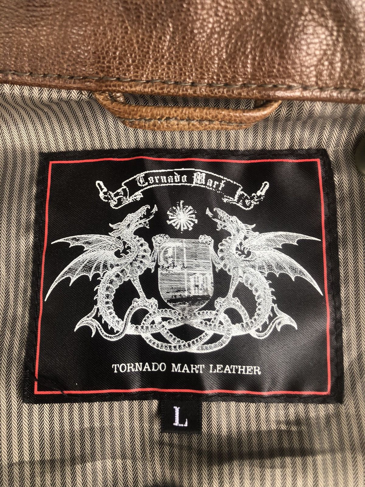 Tornado Mart Tornado Mart Leather Jacket Multipocket Bondage Size US L / EU 52-54 / 3 - 18 Thumbnail
