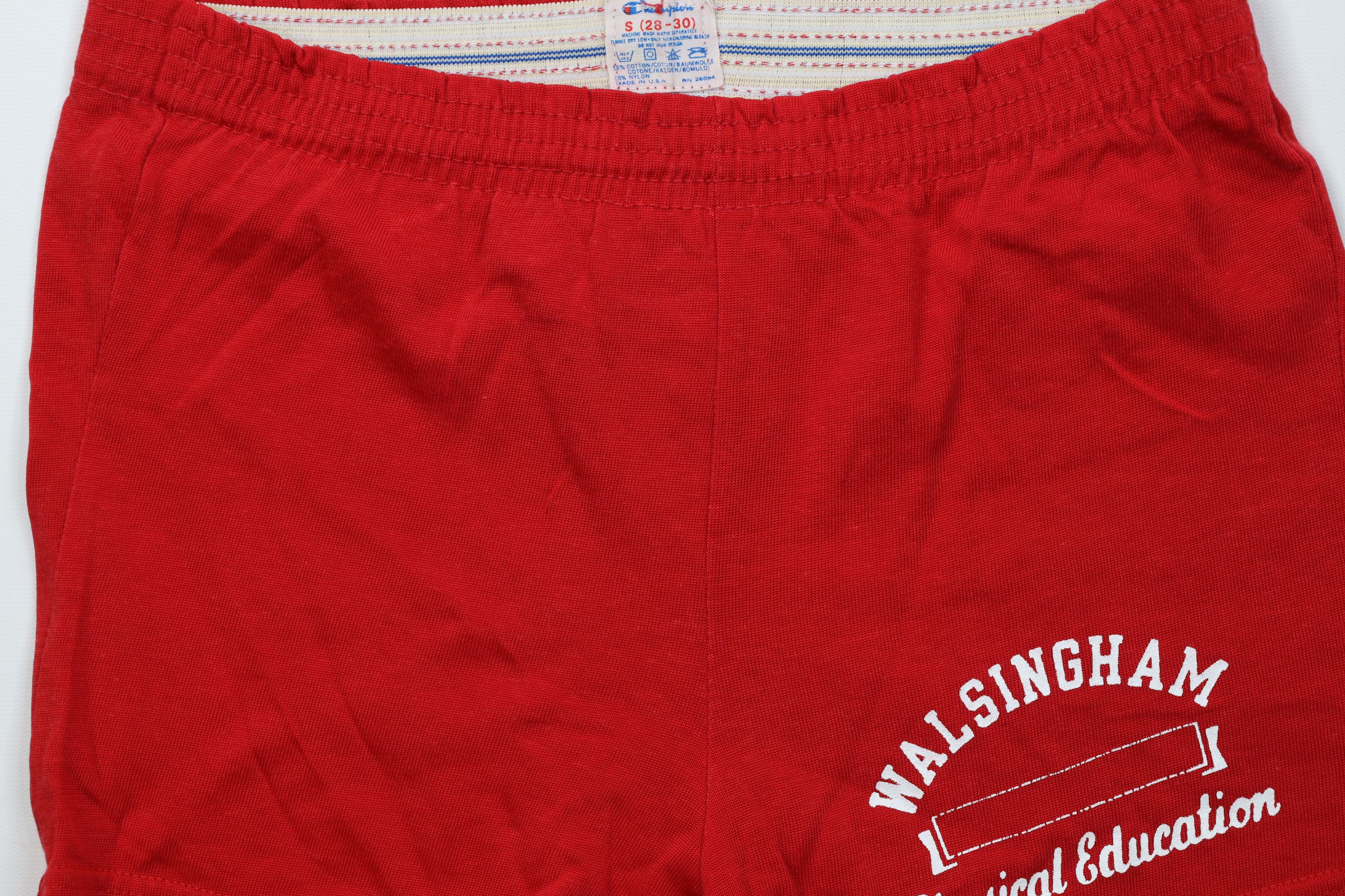 Champion AS IS Vintage 70s 80s Champion Physical Education Shorts USA Size US 30 / EU 46 - 3 Thumbnail