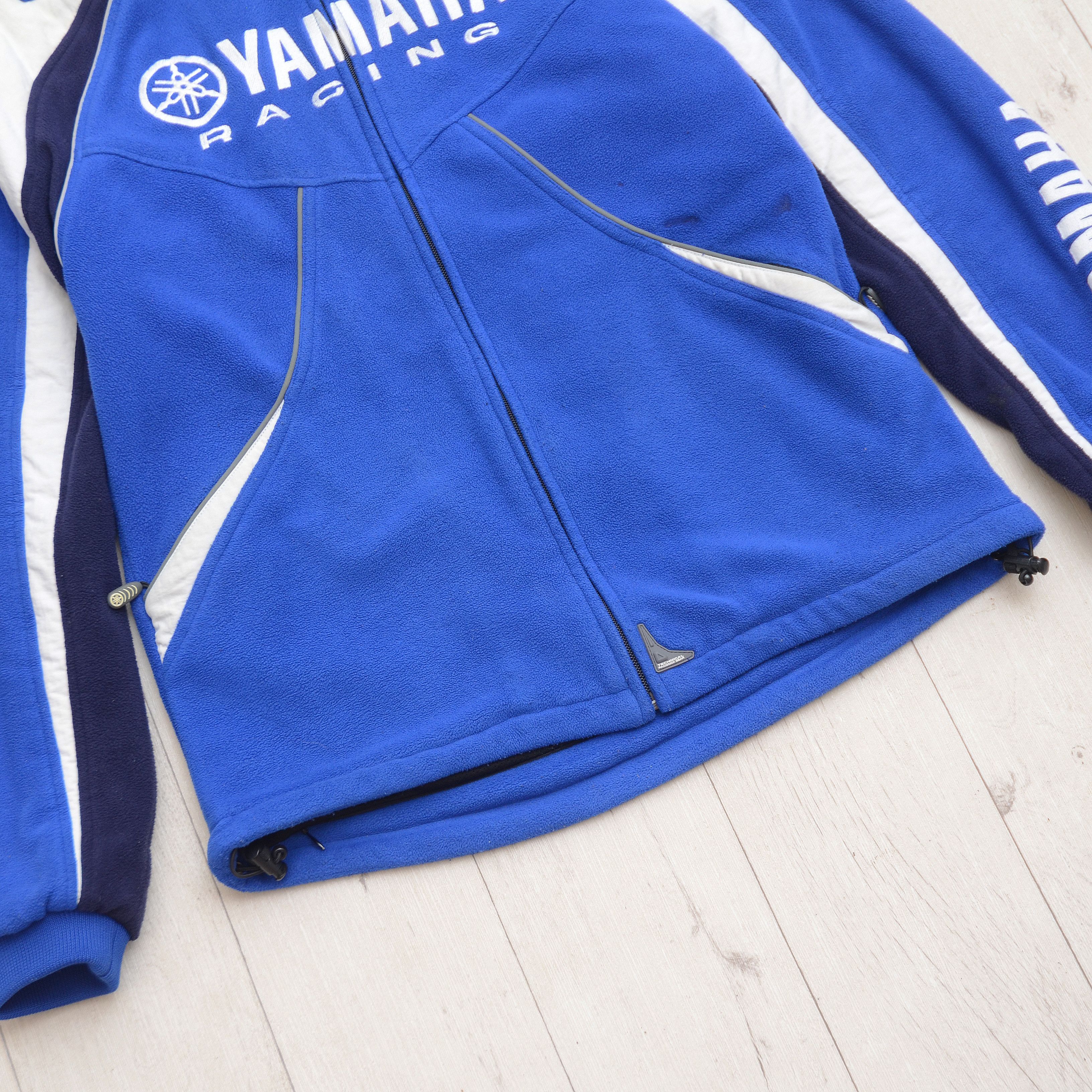 Yamaha Vintage Yamaha Racing Fleece Jacket Full Zip Y2K Big Logo Size US S / EU 44-46 / 1 - 5 Thumbnail