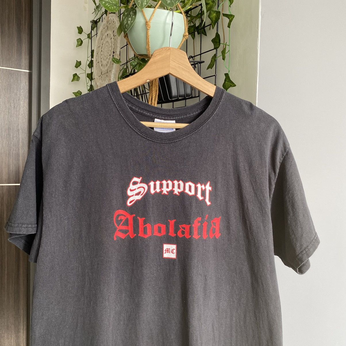 West Coast Choppers Thrashed Faded Vintage Y2K Support Abolafia ERD GRUNGE TEE Size US L / EU 52-54 / 3 - 4 Thumbnail