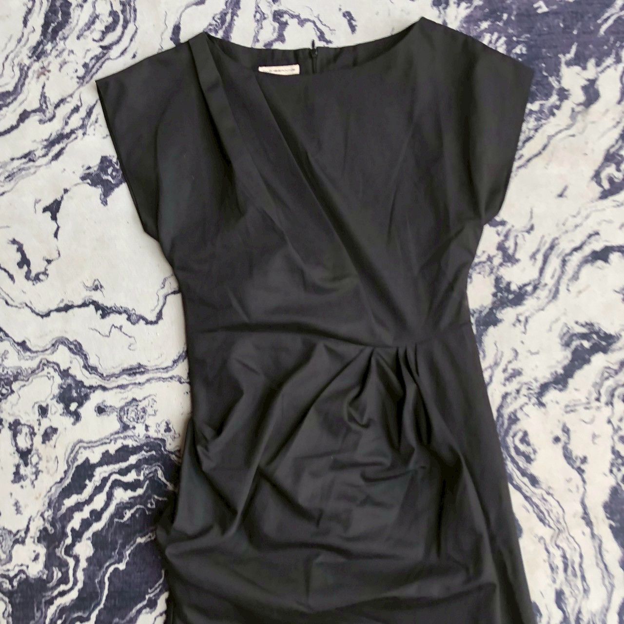 Japanese Brand Vintage Number (N)ine Draped Black Dress Size XS / US 0-2 / IT 36-38 - 3 Thumbnail
