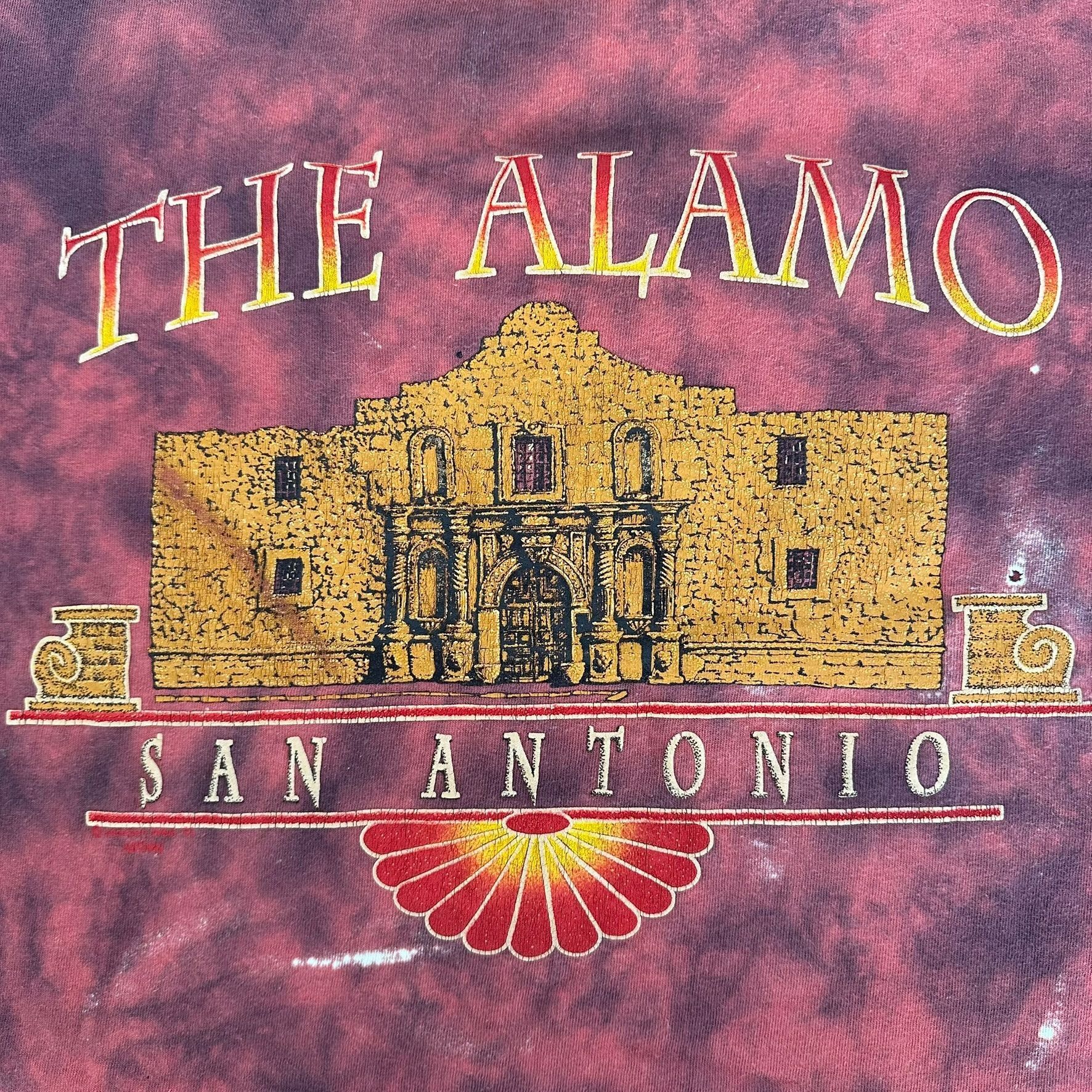 Vintage Vintage 90s The Alamo T-Shirt San Antonio Western Cowboy Tee Size US M / EU 48-50 / 2 - 2 Thumbnail