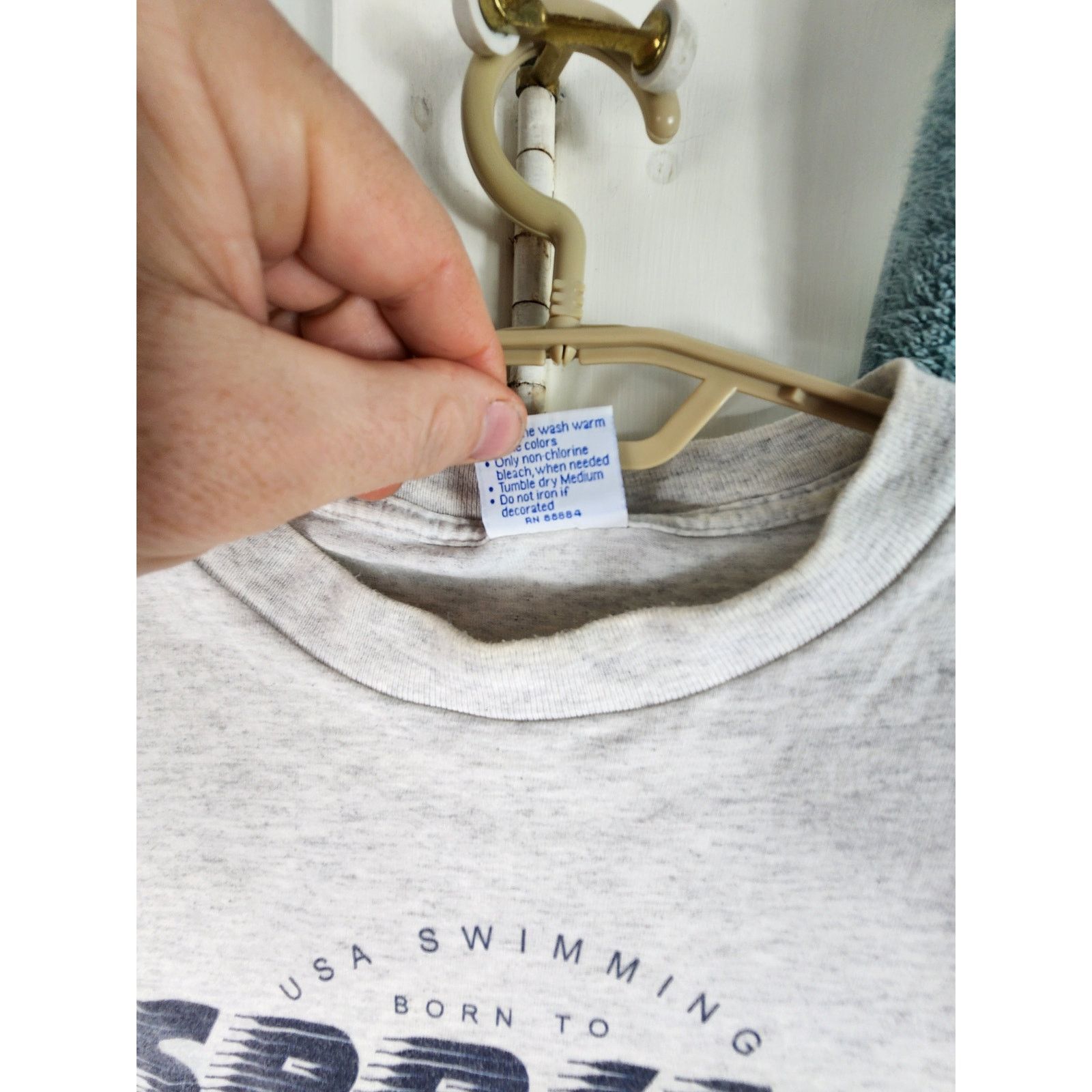 All Sport Vintage 90s USA Swimming T Men's XL Size US XL / EU 56 / 4 - 5 Thumbnail