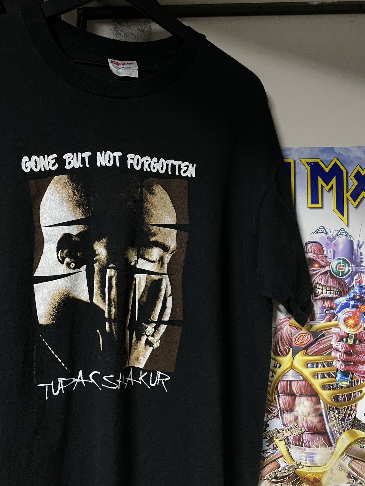 Rap Tees Vintage 1997 Tupac Rap T Shirt Adult Size XLarge Size US XL / EU 56 / 4 - 4 Thumbnail