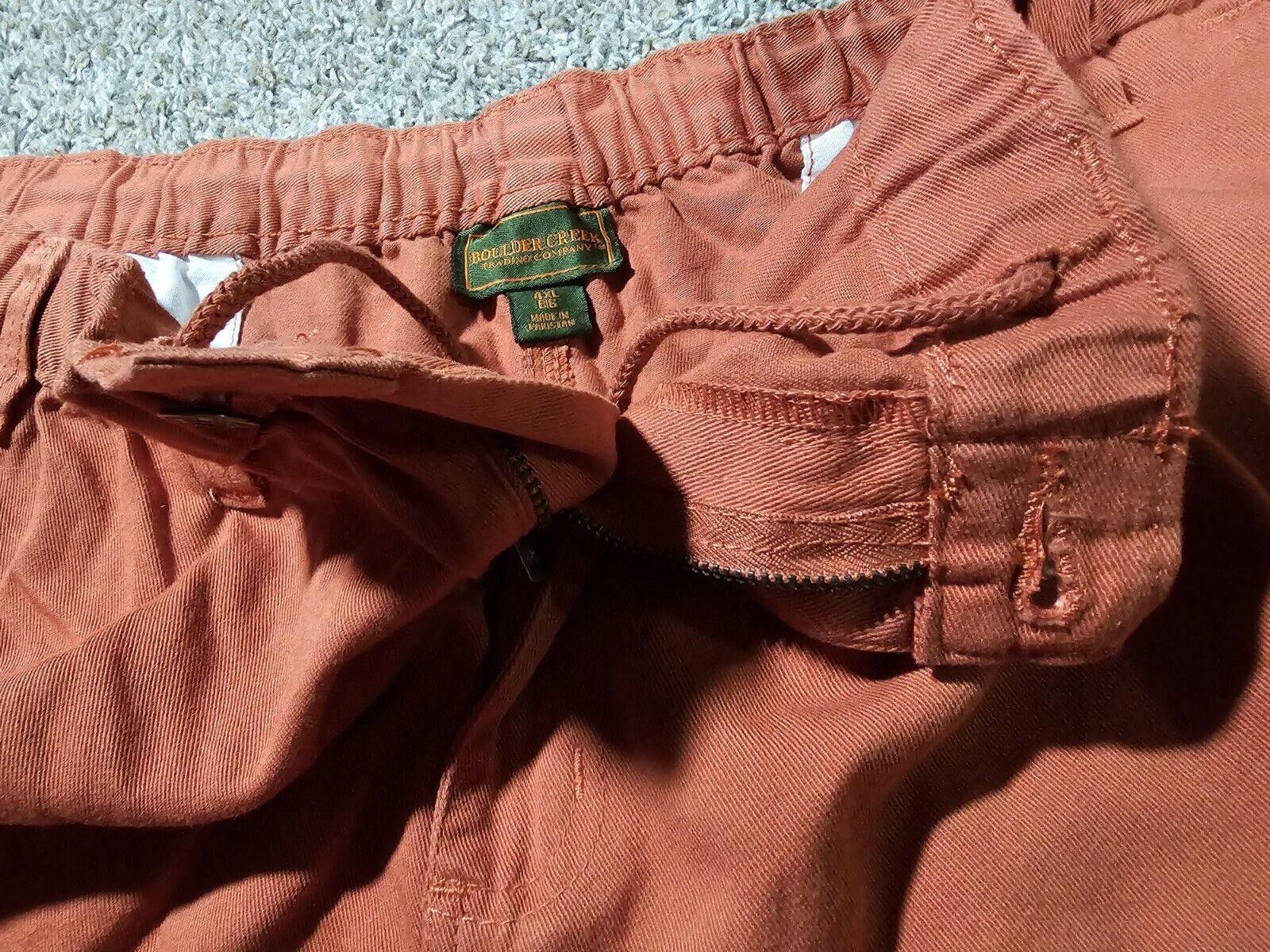 Designer Boulder Creek Trading Co. Cargo Shorts 4xl Salmon Orange Size US 44 / EU 60 - 7 Thumbnail