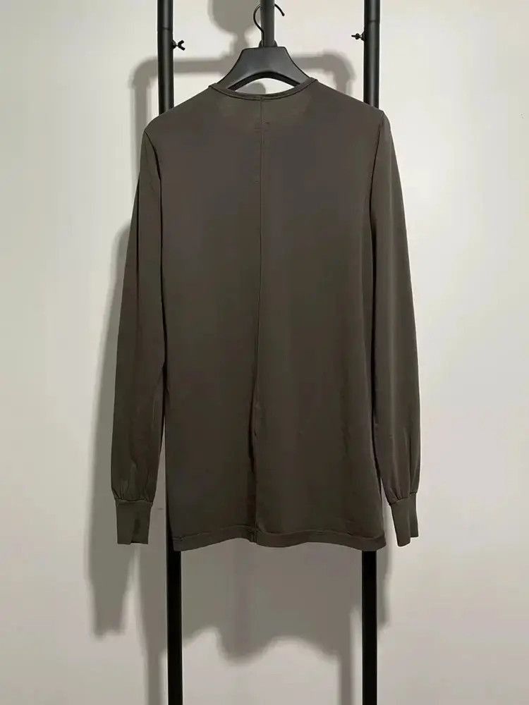 Rick Owens Rick Owens Drkshdw Logo Print L/S Tee-2505 Size US S / EU 44-46 / 1 - 2 Thumbnail