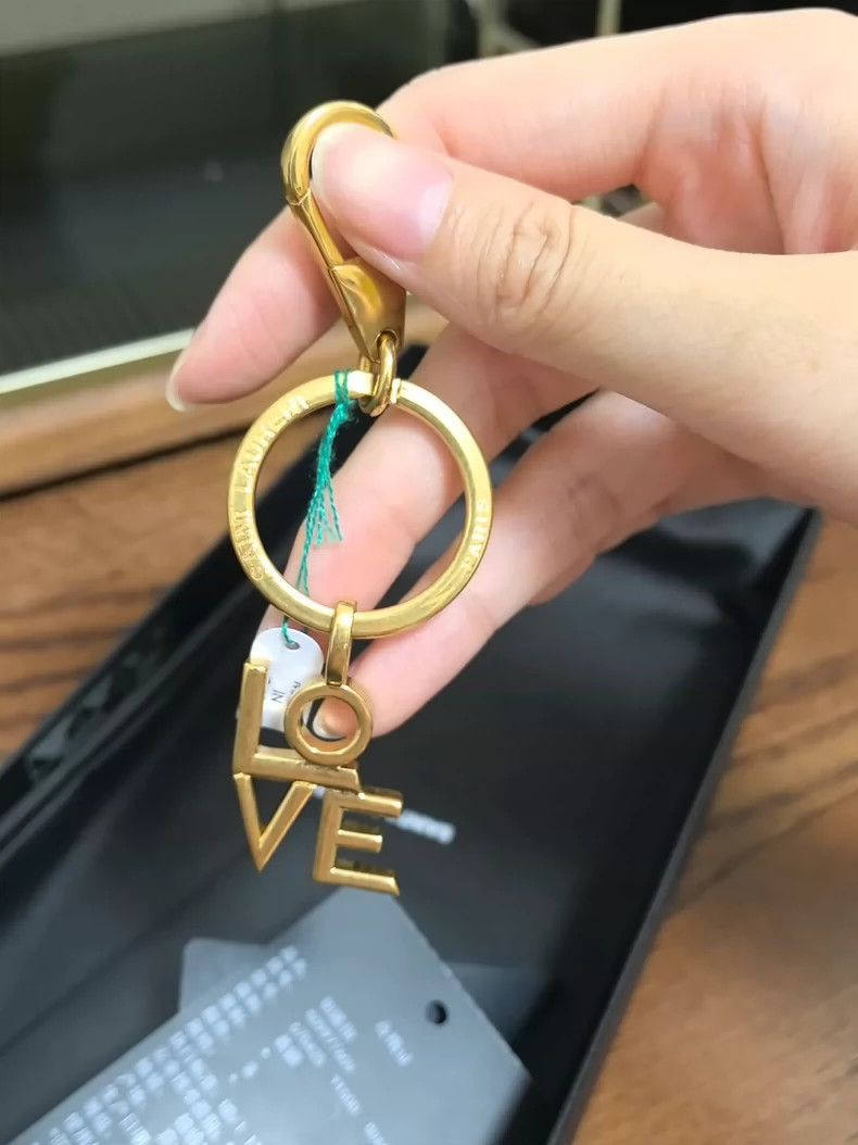 Yves Saint Laurent saint laurent Brass key ring 2501-Nextarrow Size ONE SIZE - 3 Thumbnail