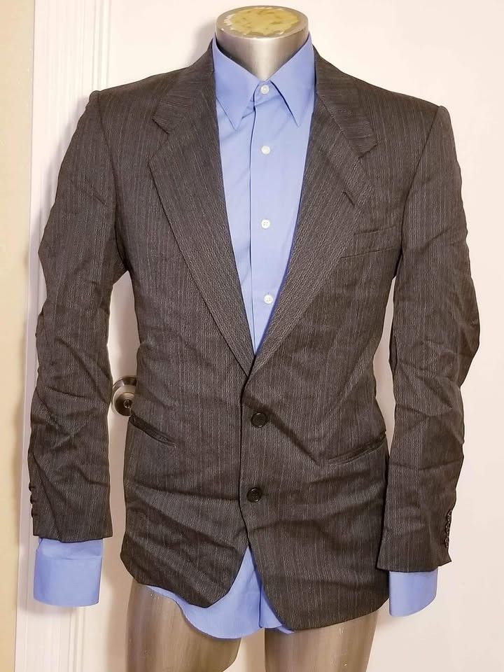 Yves Saint Laurent blazer 2 buttons Size 50S - 8 Thumbnail