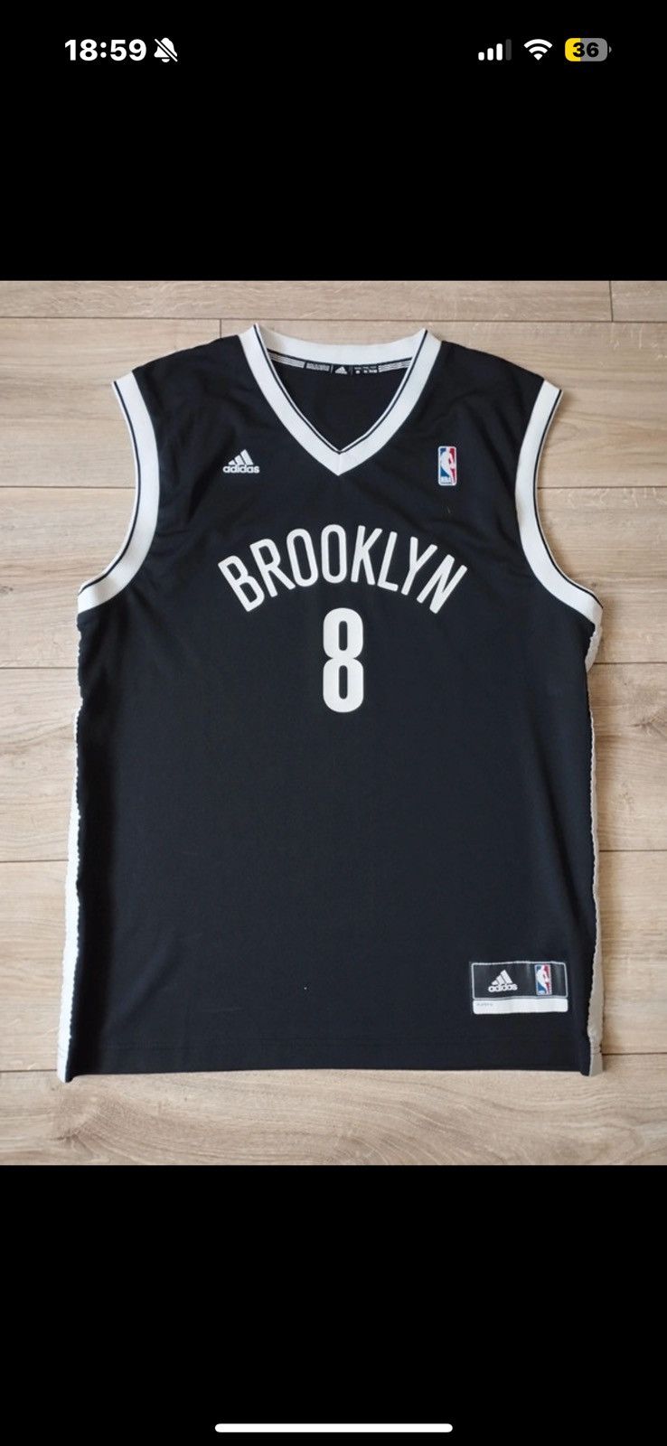 Adidas Adidas NBA Deron Williams Brooklyn Nets Jersey Shirt size M Size US M / EU 48-50 / 2 - 1 Thumbnail