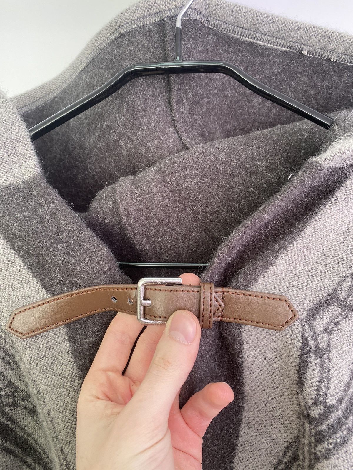 Ralph Lauren × Vintage Vintage Lauren by Ralph Lauren Belted Jacquard Poncho Size M / US 6-8 / IT 42-44 - 7 Thumbnail