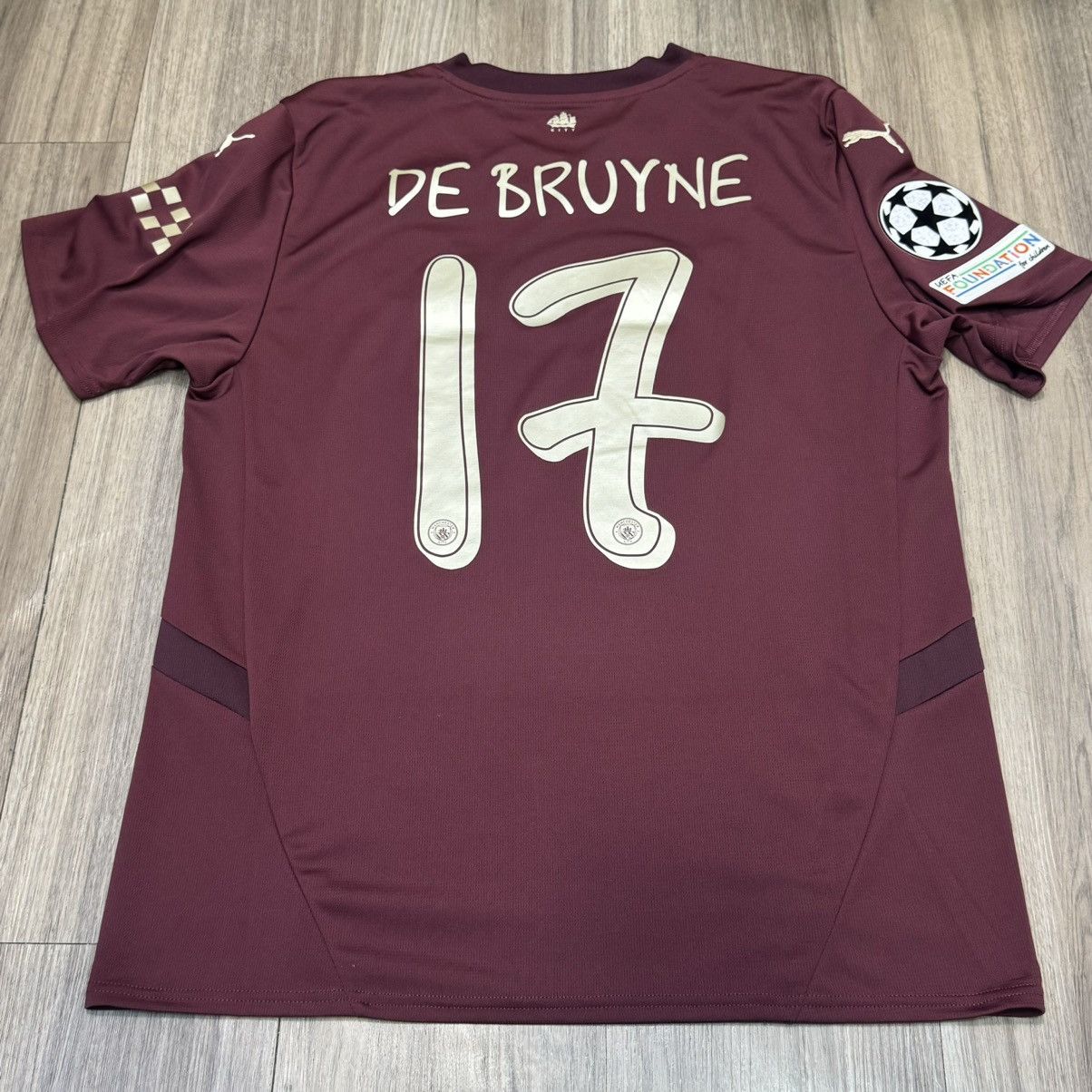 Puma Manchester city 24/25 third away shirt #17 De Bruyne Size US L / EU 52-54 / 3 - 2 Thumbnail