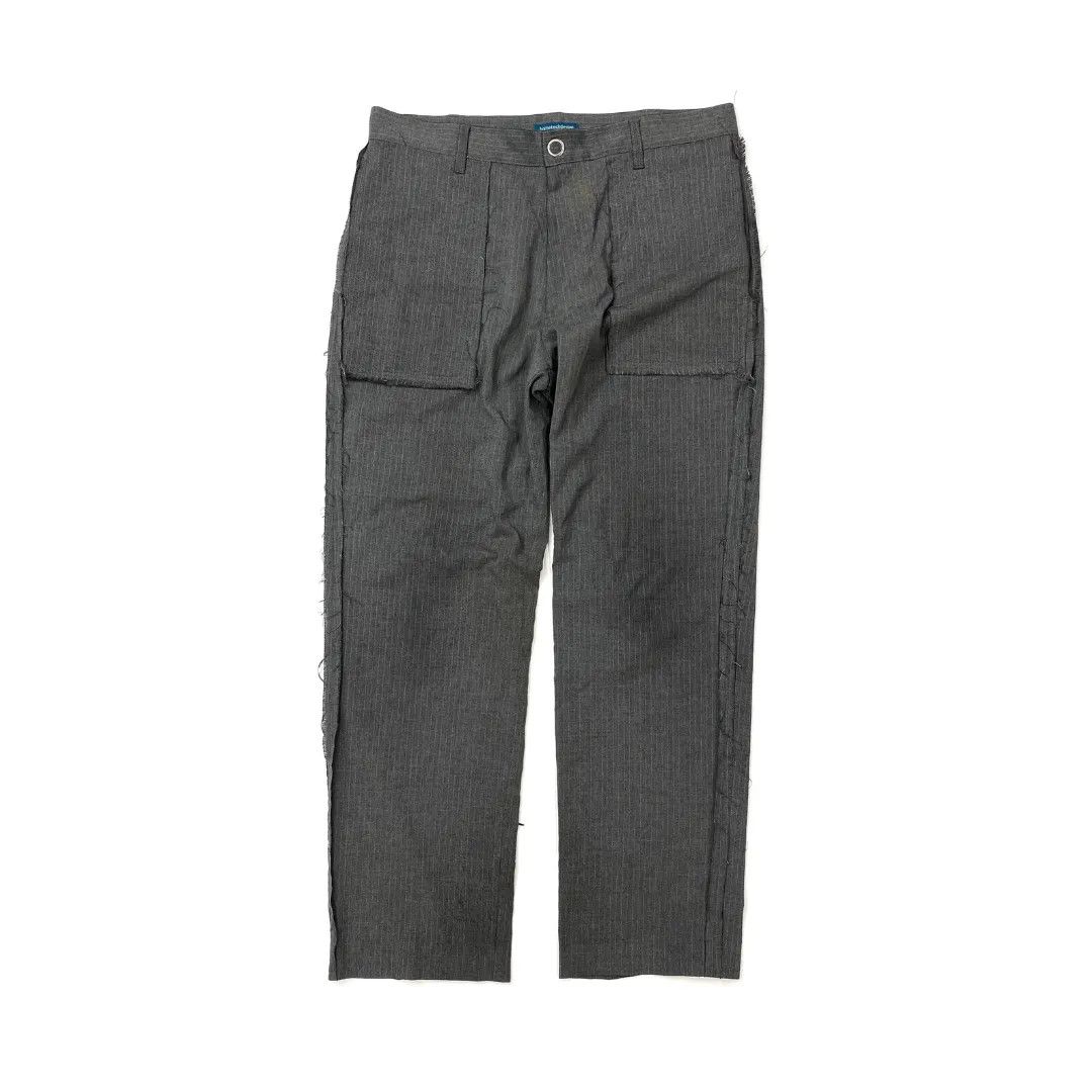 Japanese Brand hometeckdesign KYOKO SAEKI Inside-out Slacks Size US 40 / EU 56 - 2 Thumbnail