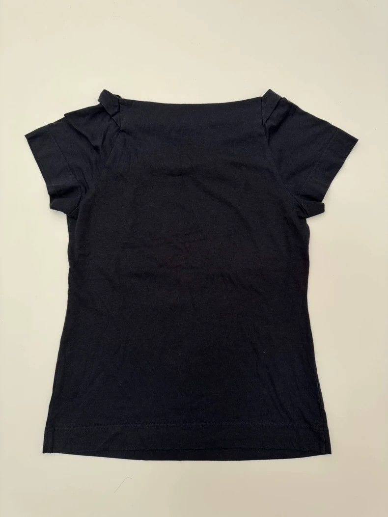Vivienne Westwood Vivienne Westwood Black bear lace printed short sleeve top Size L / US 10 / IT 46 - 5 Thumbnail