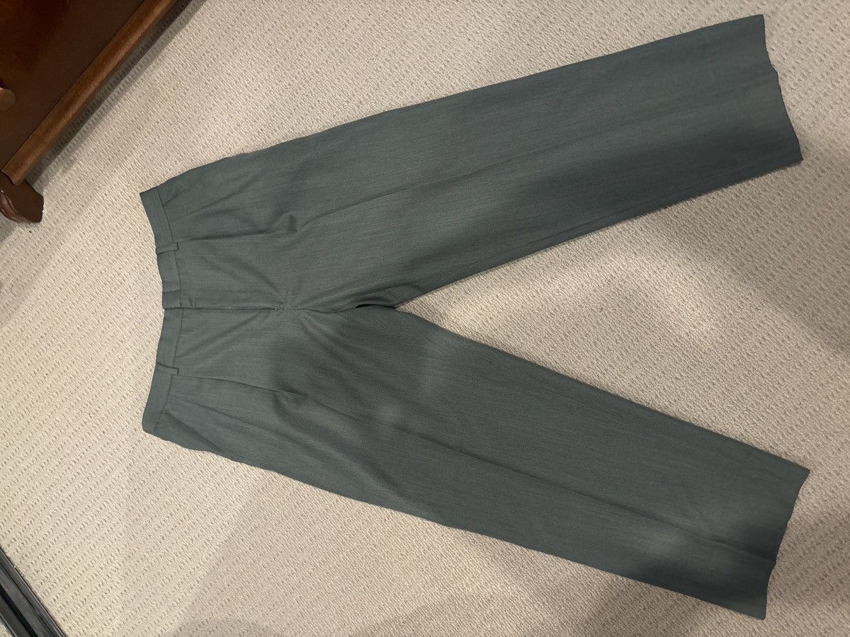 Vintage pier luigi green dress/causal pants Size US 34 / EU 50 - 2 Thumbnail