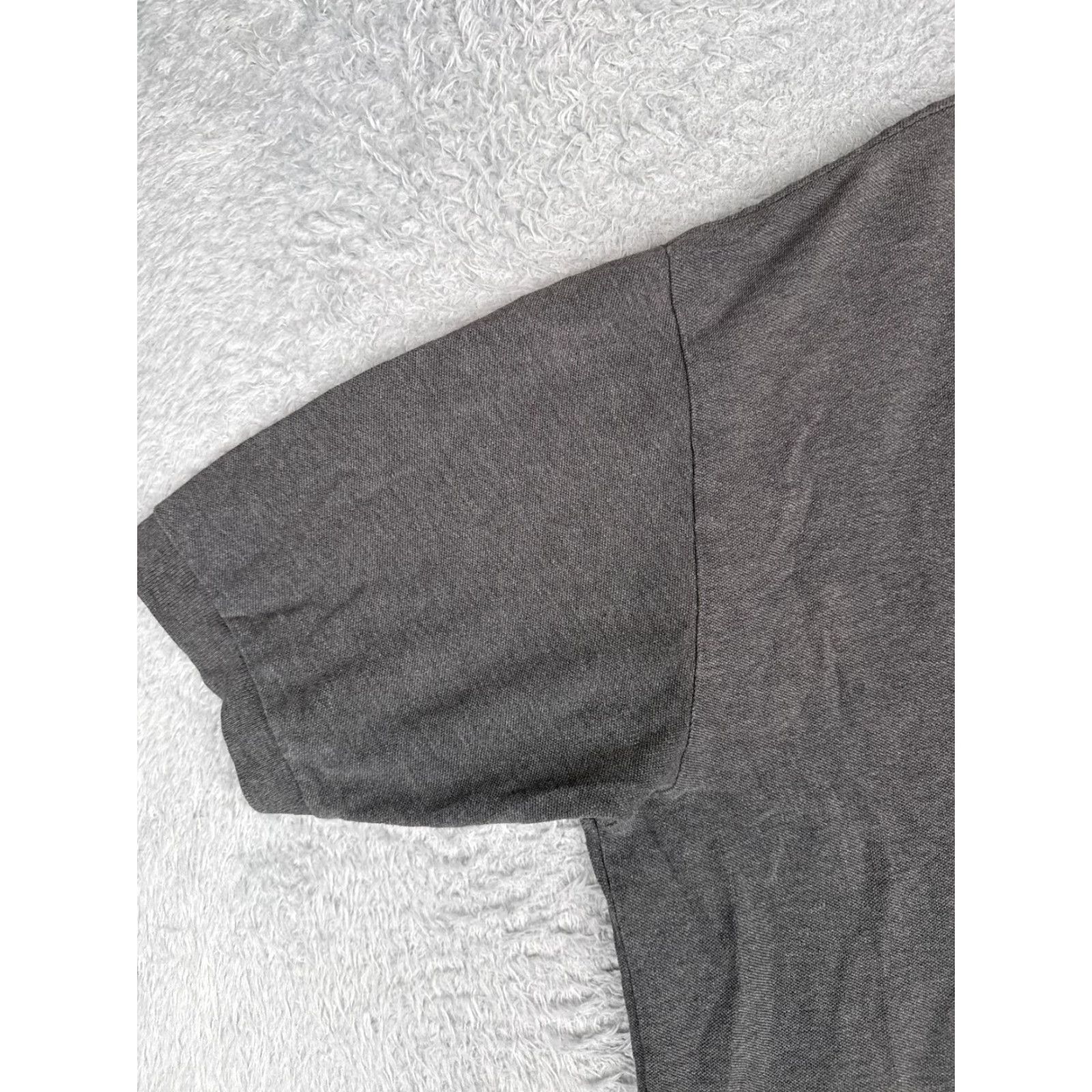 Ralph Lauren VINTAGE Ralph Lauren Polo Shirt Men 2XL Gray Short Sleeve Cotton Slim Polo Shirt 2XL Mens Size US XXL / EU 58 / 5 - 3 Thumbnail