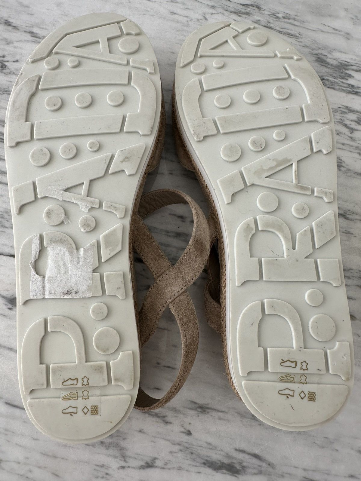 Prada Prada Y2K Vintage Archive Sandals, Never worn Size US 9.5 / IT 39.5 - 5 Thumbnail