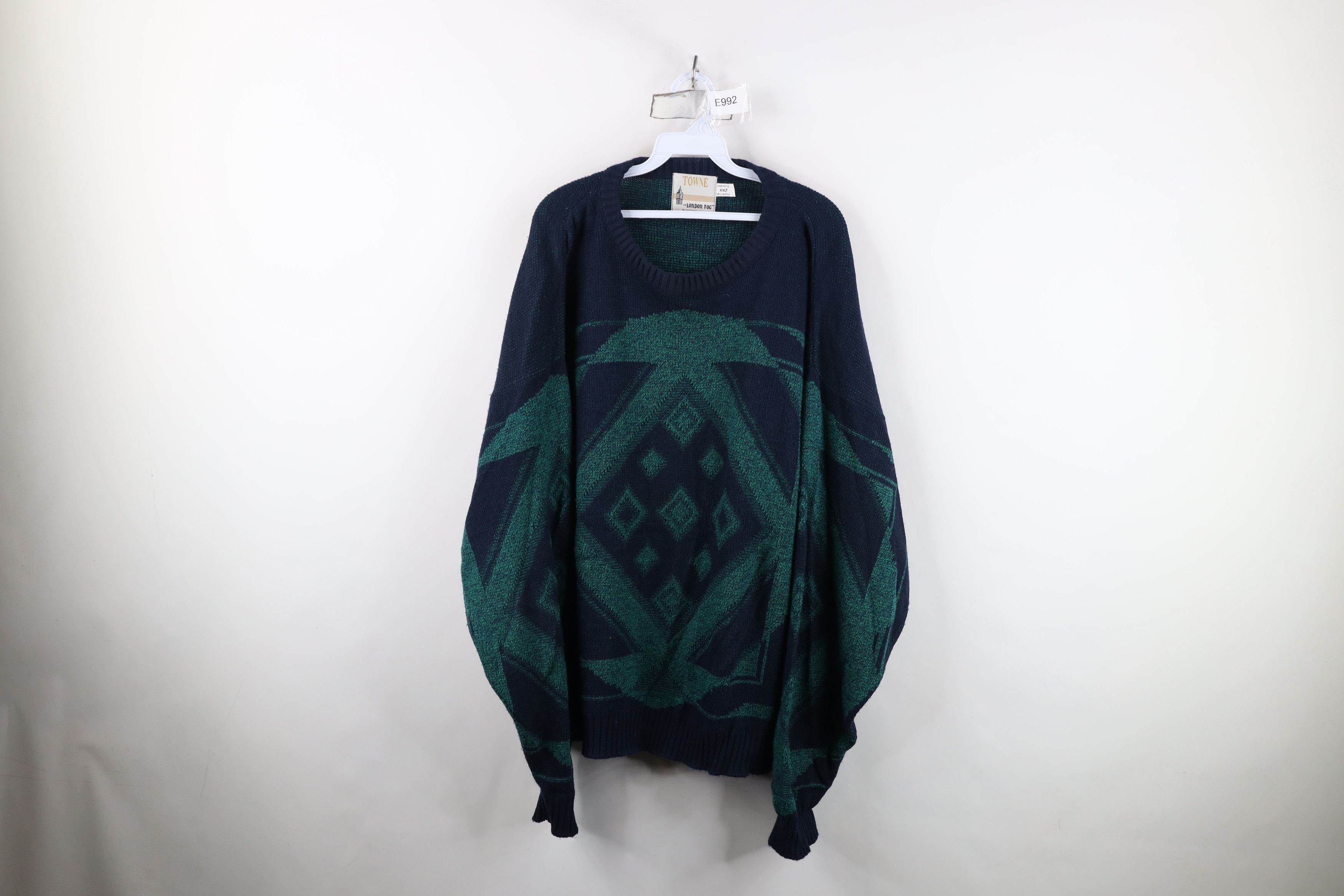 Vintage Vintage 90s Streetwear Southwestern Geometric Sweater USA Size US XXL / EU 58 / 5 - 1 Thumbnail