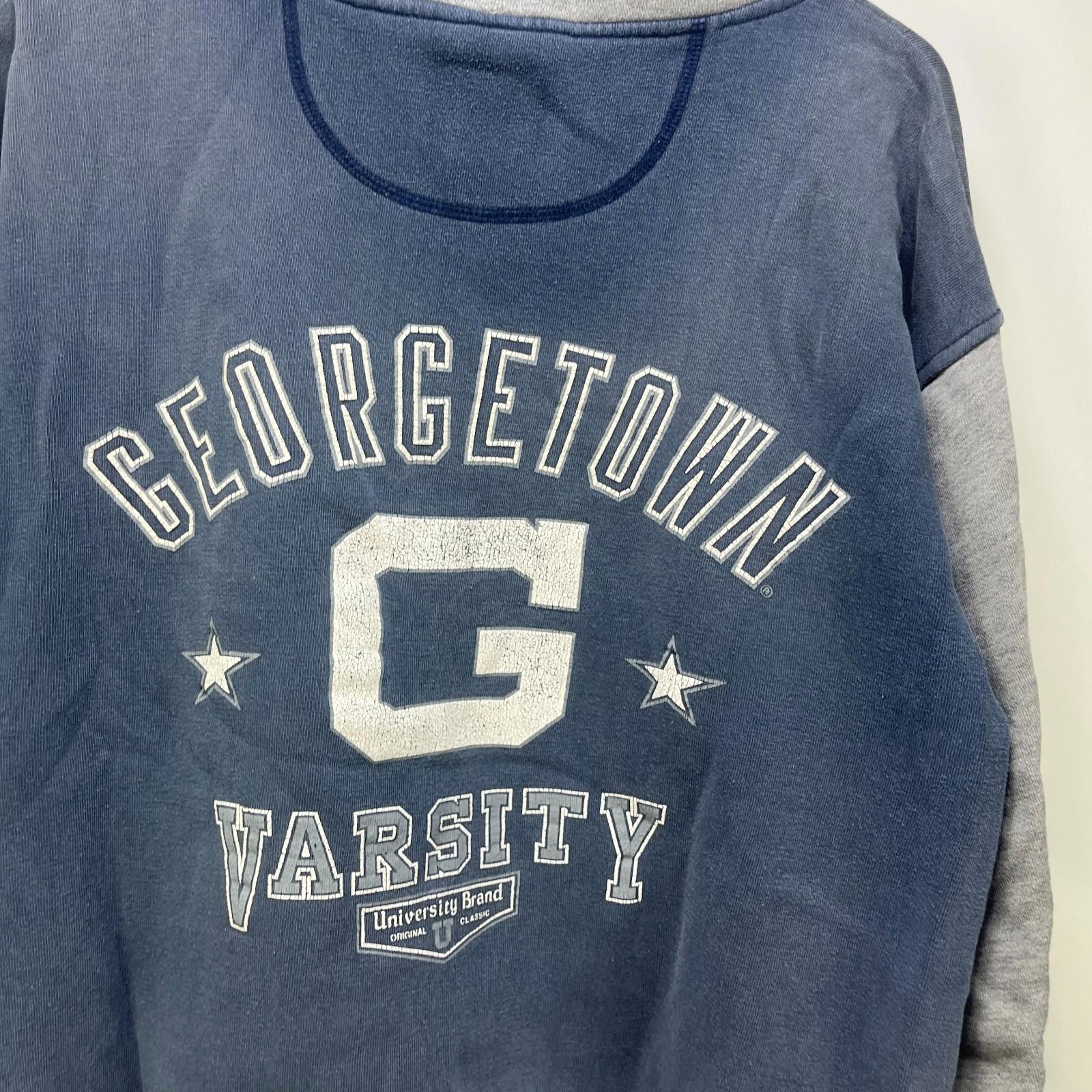 Other Vintage 90s Georgetown Hoyas University Hoodie Large Size ONE SIZE - 2 Thumbnail