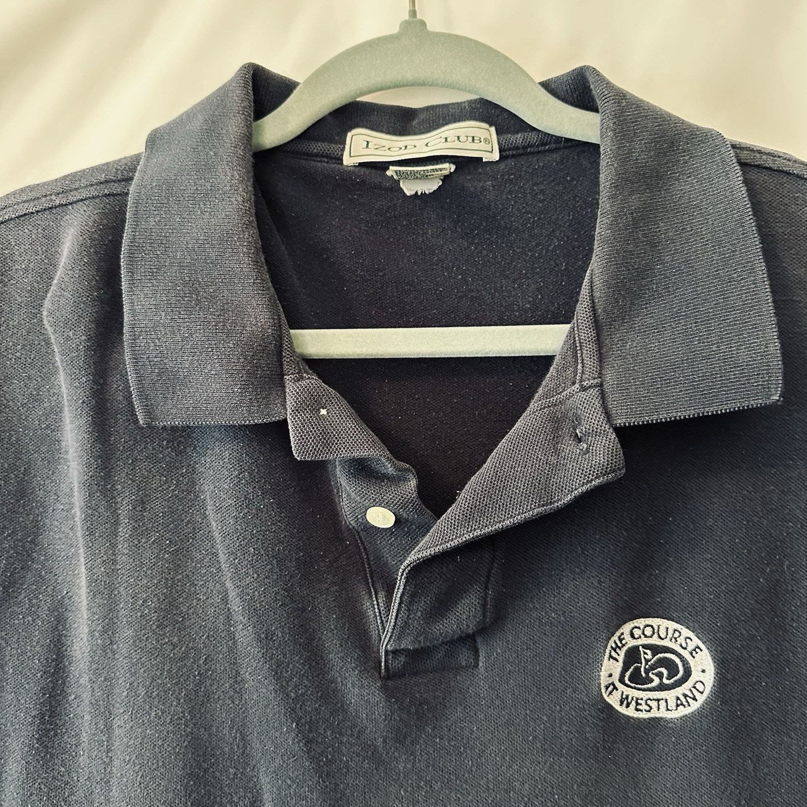Izod Izod Club, The Course at Westland, Golf Polo Blue XXL Cotton Size US XXL / EU 58 / 5 - 3 Thumbnail