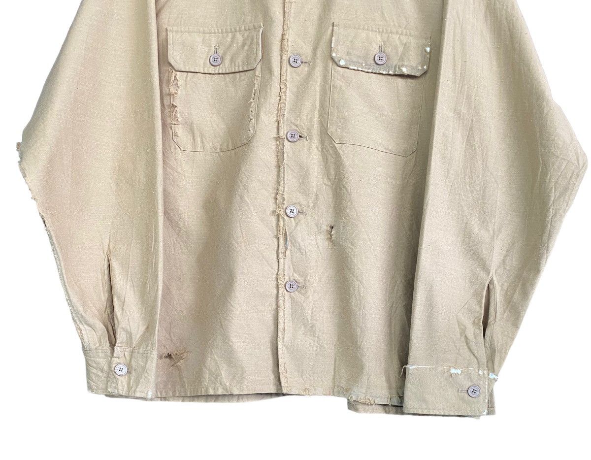 Mackintosh Mackintosh Philosophy Distressed Design Button Shirt Size US M / EU 48-50 / 2 - 2 Thumbnail