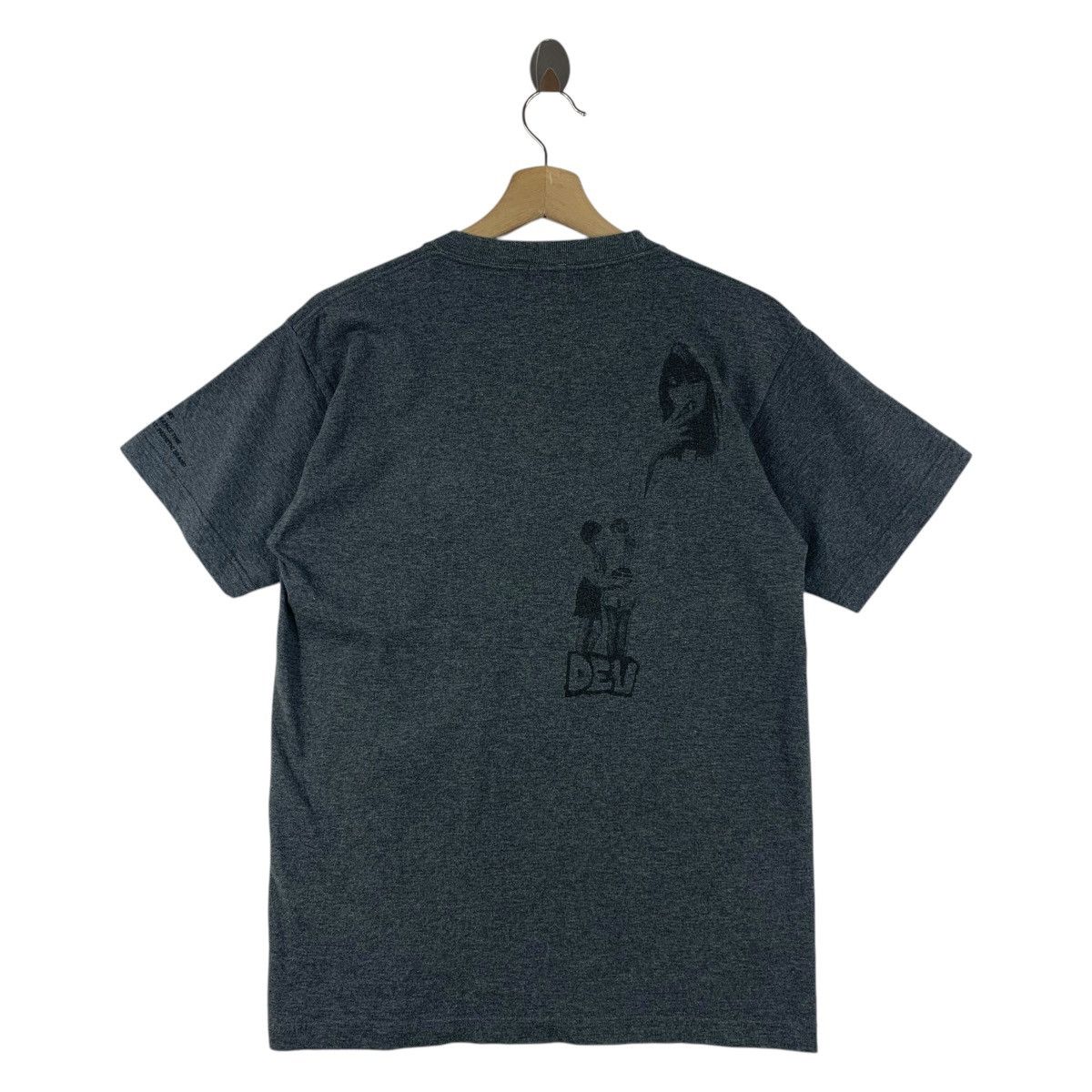 Vintage DEVILOCK japanesebrand big logo tee