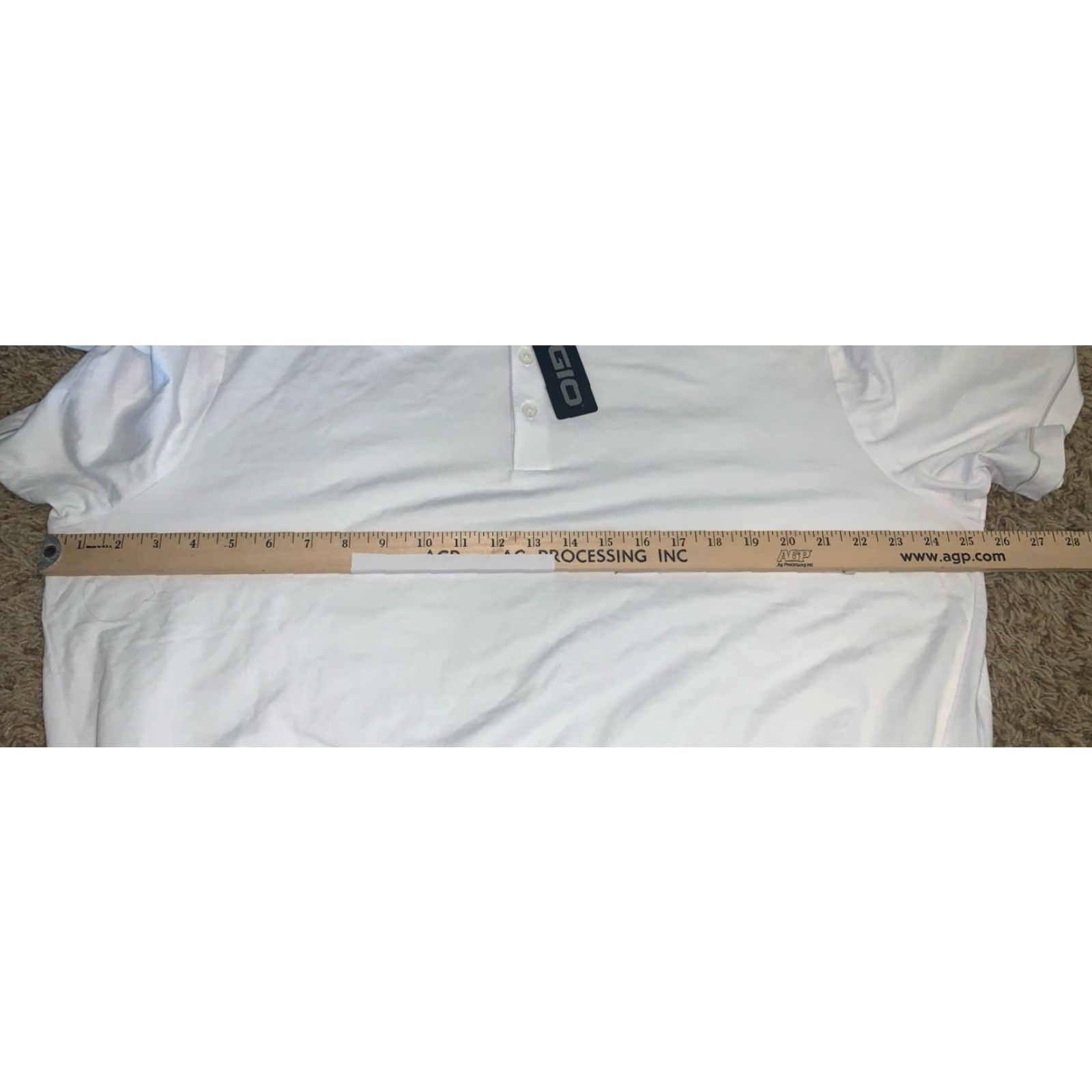 Vintage Nike Shirt Polo Mens 2XL White OGIO Golf Performance Stretch 2249 Size US XXL / EU 58 / 5 - 7 Thumbnail