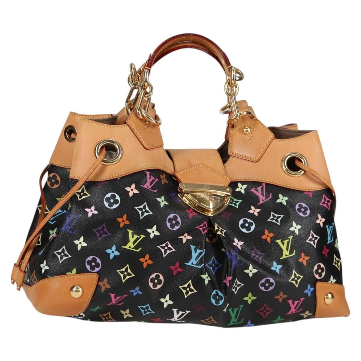 Louis Vuitton LOUIS VUITTON Monogram Multicolor Ursula Tote Bag Black Size ONE SIZE - 1 Thumbnail