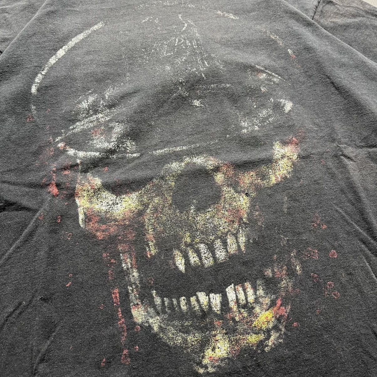Vintage Vintage 00s Slayer sun faded rock metal band tshirt tee Size US L / EU 52-54 / 3 - 6 Thumbnail