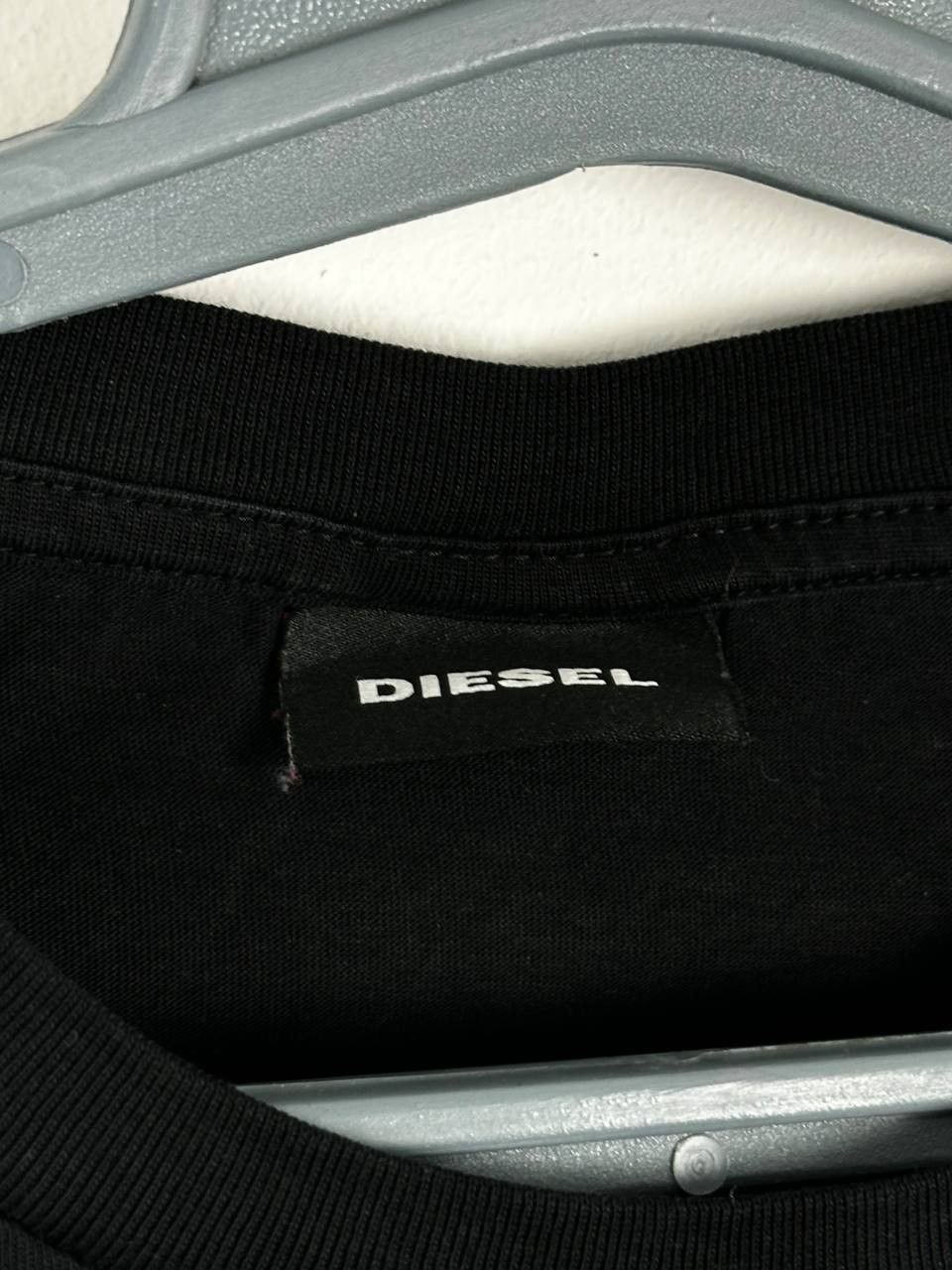 Diesel × Vintage Vintage Y2K Diesel Avant Garde Black T-shirt Size US M / EU 48-50 / 2 - 5 Thumbnail