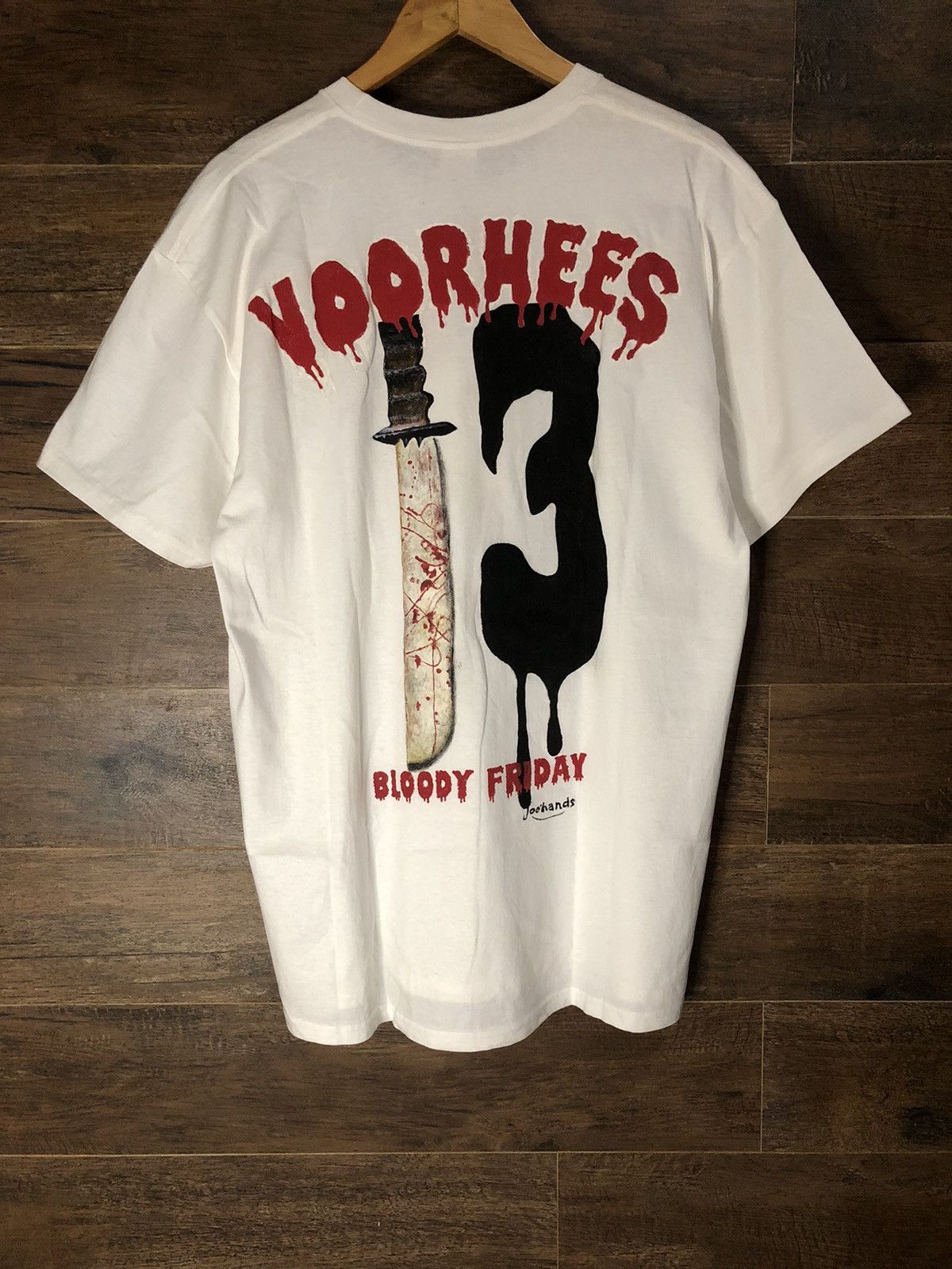 Other Friday The 13th JasonVoorhees Shirt Hand Drawn Custom 1 Of 1 Size US XL / EU 56 / 4 - 3 Thumbnail
