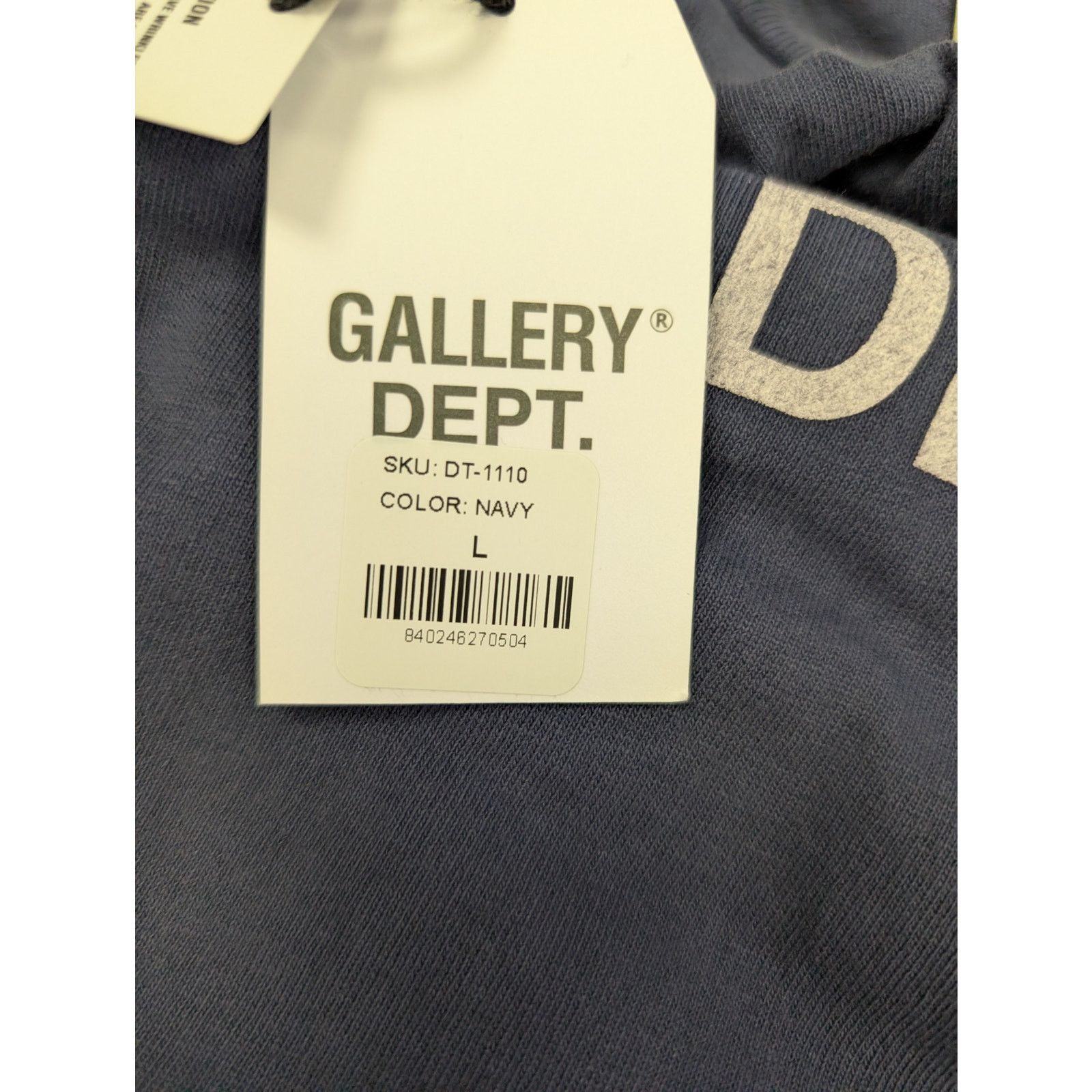 Gallery Dept. o1rshd1 Long Sleeve Shirt Sweatshirt in Navy Blue Size US L / EU 52-54 / 3 - 15 Thumbnail