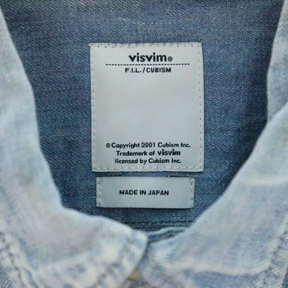 Visvim NO U.S. TARIFF! VISVIM 13AW SS FOUR CORNERS SHIRT denim Size US S / EU 44-46 / 1 - 4 Thumbnail