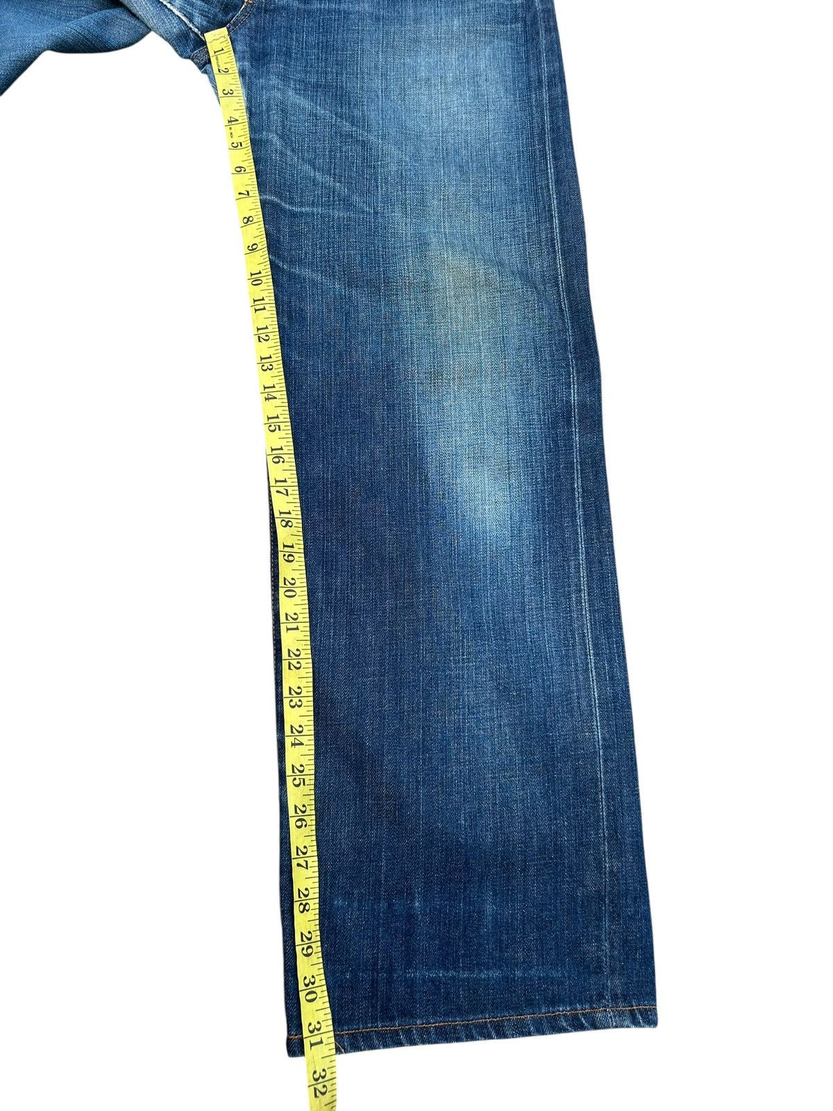 Kapital Vintage Wrangler Selvedge Baggy Japanese Brand Denim Jeans Size US 29 - 15 Thumbnail