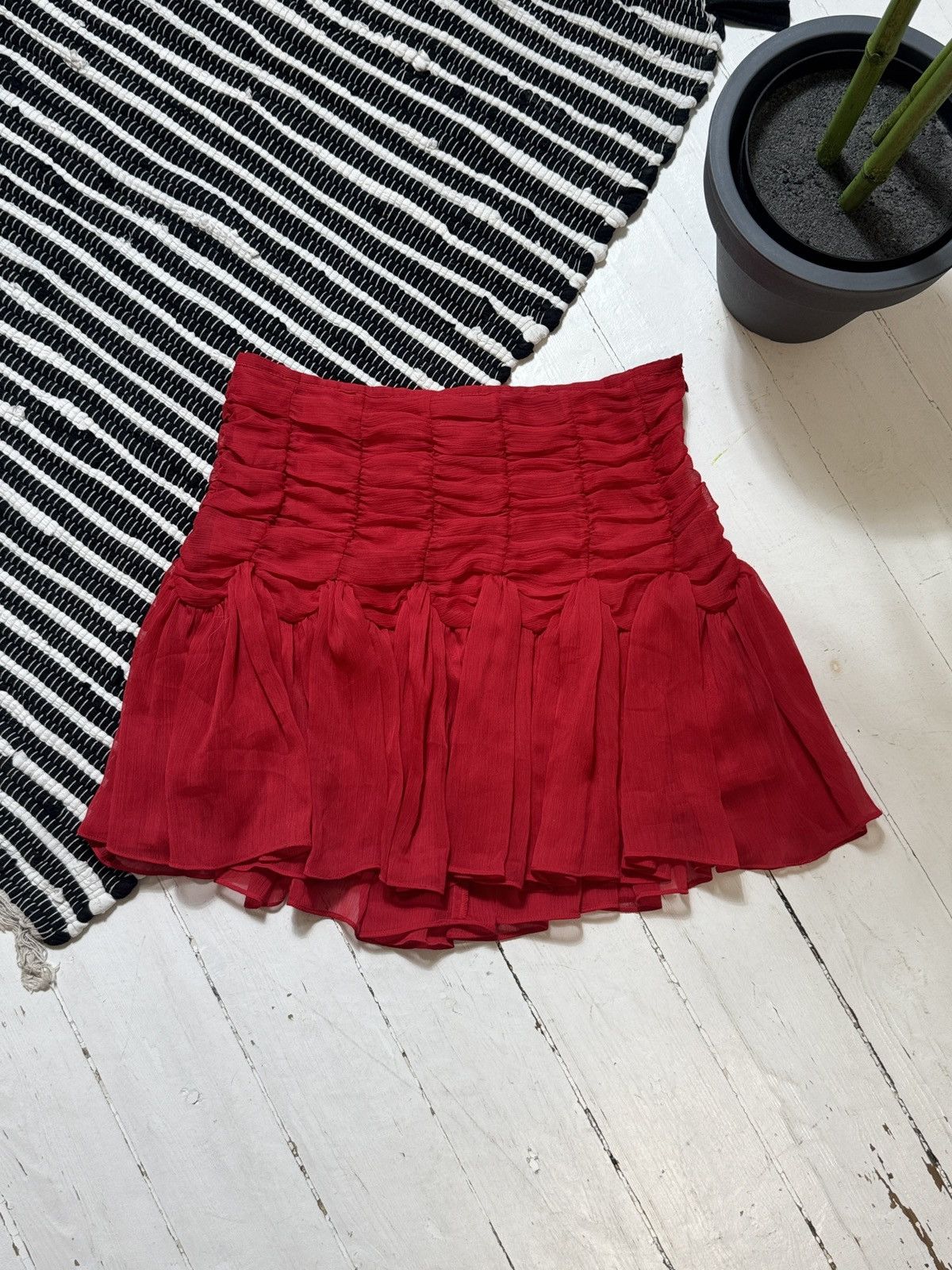 Morgan De Toi VINTAGE MORGAN DE TOI RUSHES 2000s MINI SKIRT Size 28" / US 6 / IT 42 - 1 Thumbnail