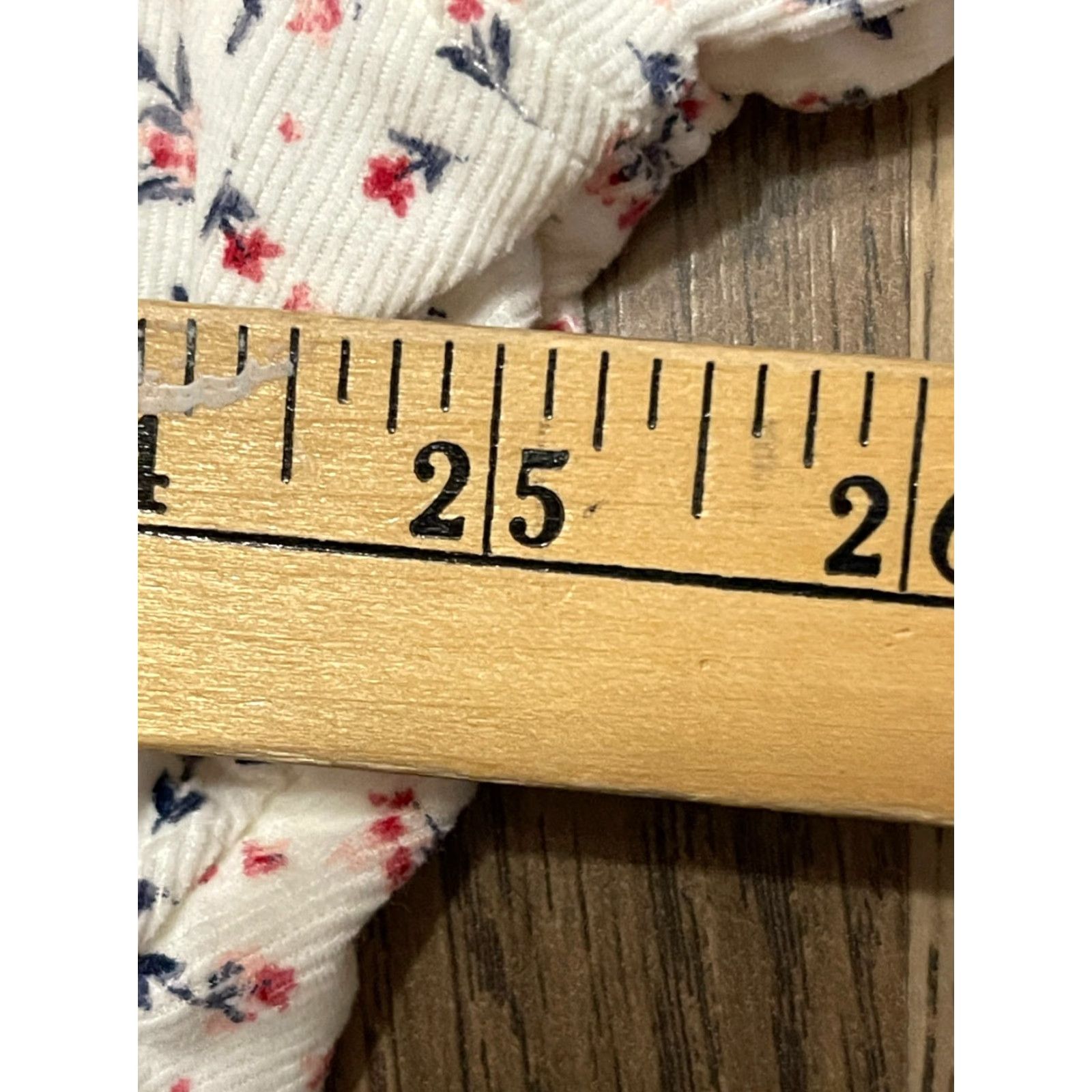 Old Navy Old Navy Shirt Womens Medium T-Shirt Floral 3/4 Sleeve White Red Green Casual Vintage No Size M / US 6-8 / IT 42-44 - 7 Thumbnail