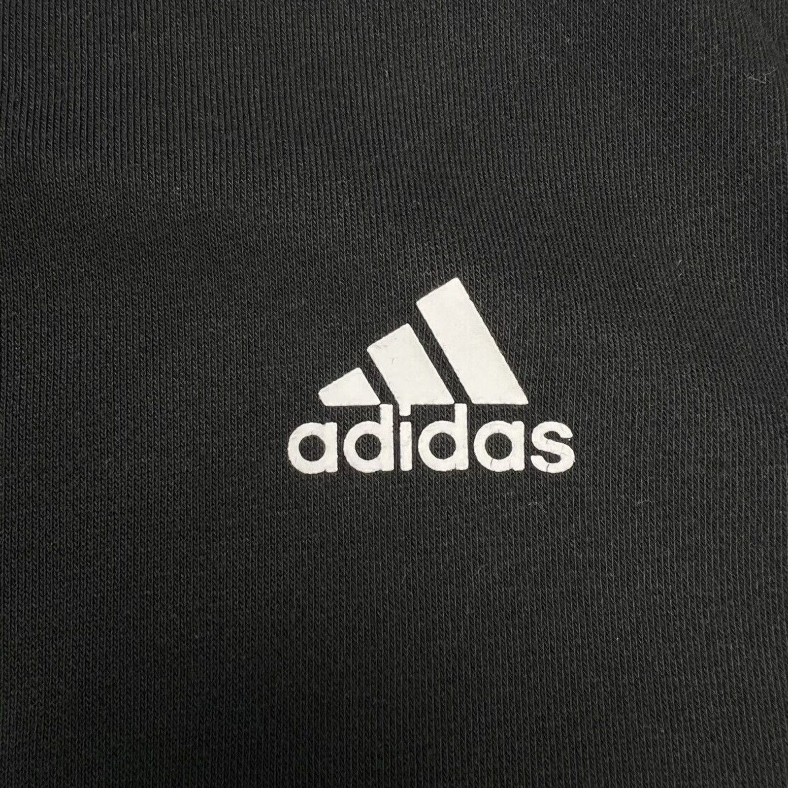Adidas × Vintage Adidas Essentials Sweatshirt Large Stripe Spell Out Pullover Size US L / EU 52-54 / 3 - 2 Thumbnail
