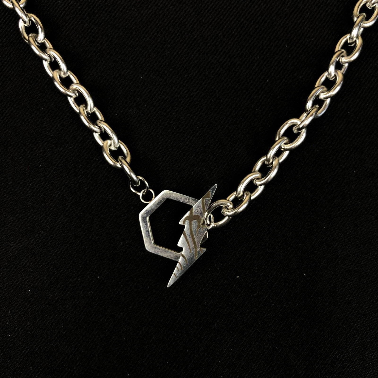 Jewelry Lightning Chain Punk Necklace Size ONE SIZE - 2 Thumbnail