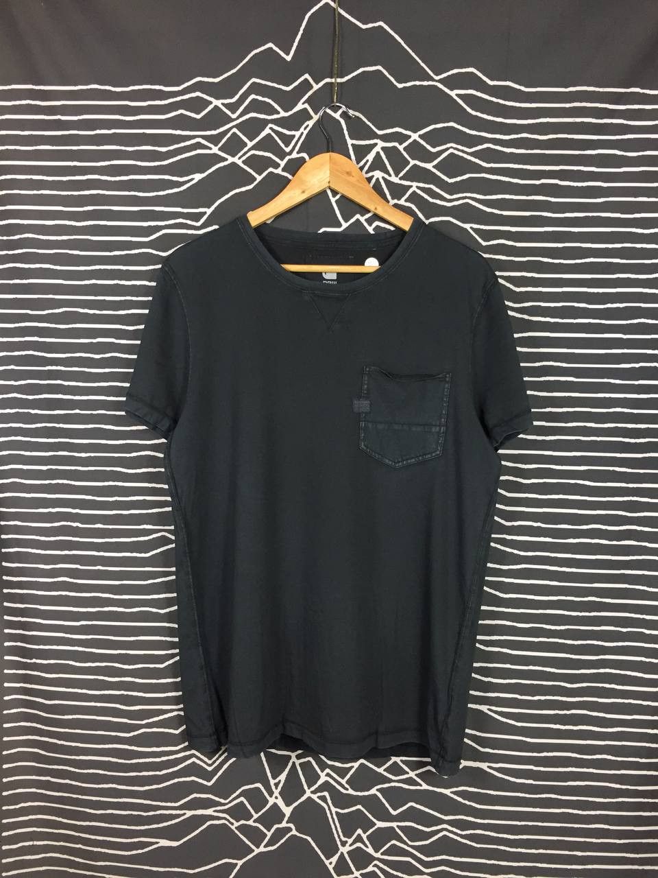 G-Star × Vintage G Star Raw Originals Denim Pocket Tee Size US L / EU 52-54 / 3 - 1 Thumbnail