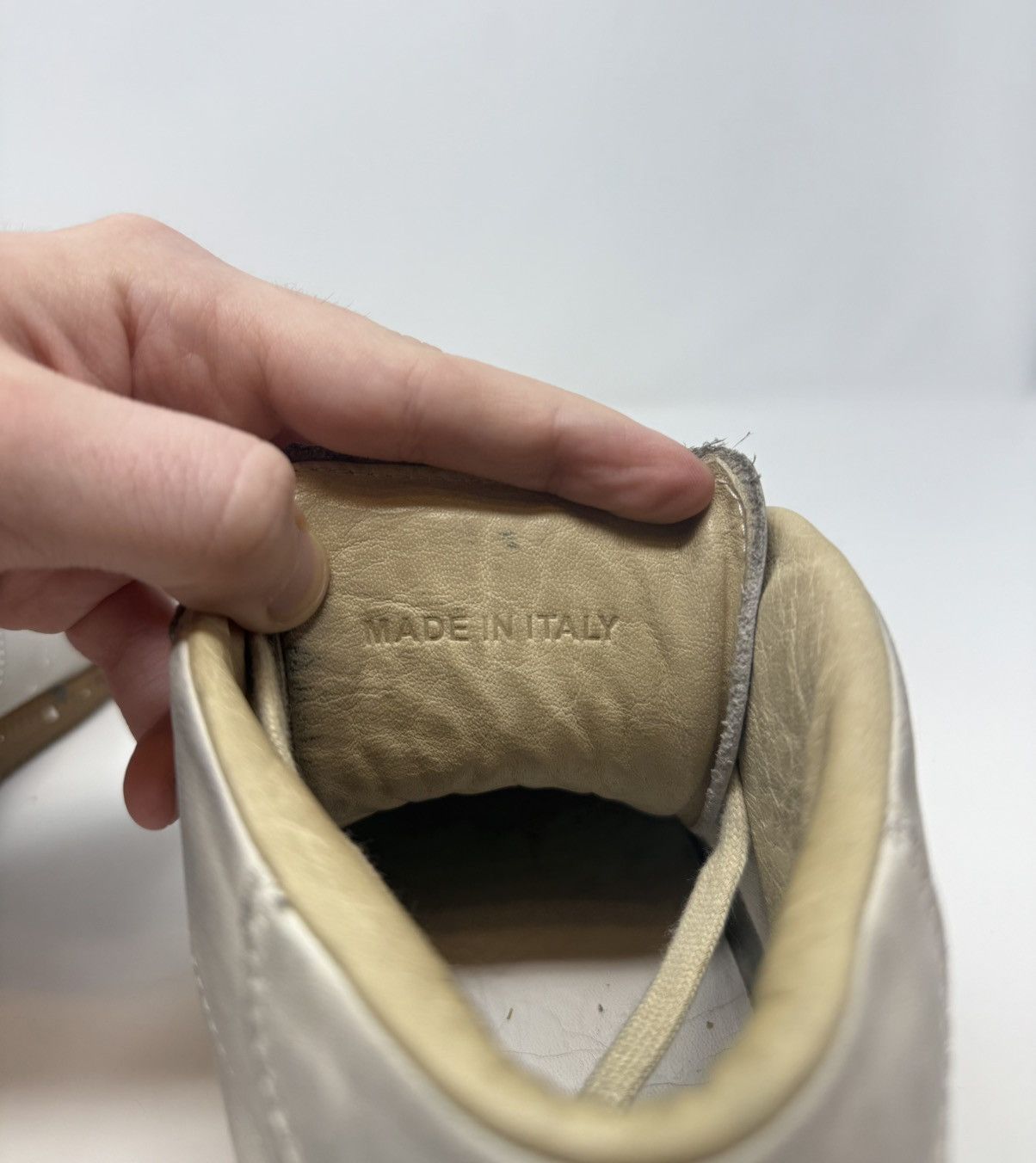 Maison Margiela Maison Margiela Replica Paint Splatter GAT High Top Sneaker Size US 7 / EU 40 - 7 Thumbnail