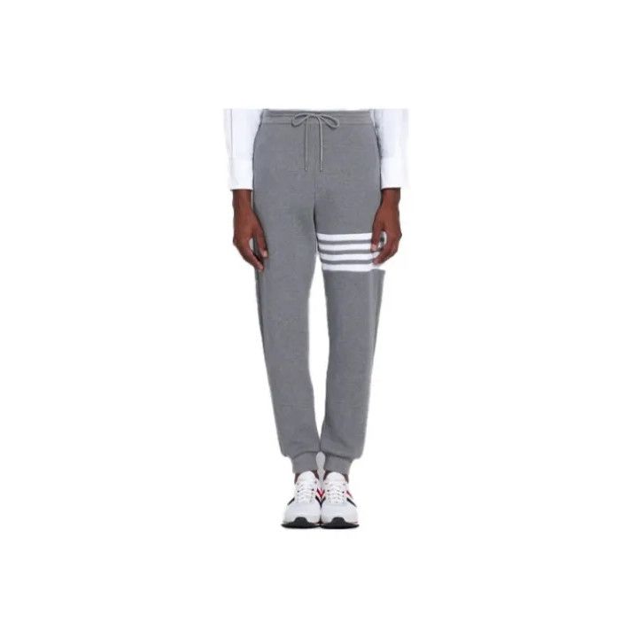 Thom Browne Thom Browne Classic Gray Athletic Jogger Pants Size US 30 / EU 46 - 1 Thumbnail