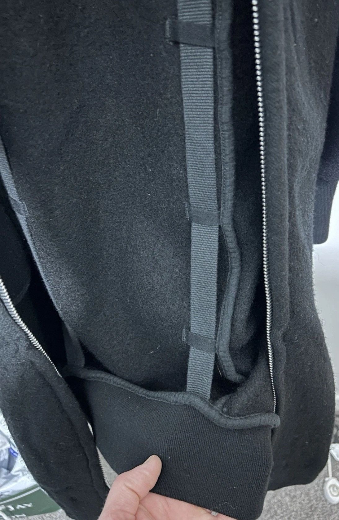 11 By Boris Bidjan Saberi Boris Bidjan Saberi 11 Black Coat, Pull Up Bottom. Size XL Size US XL / EU 56 / 4 - 9 Thumbnail
